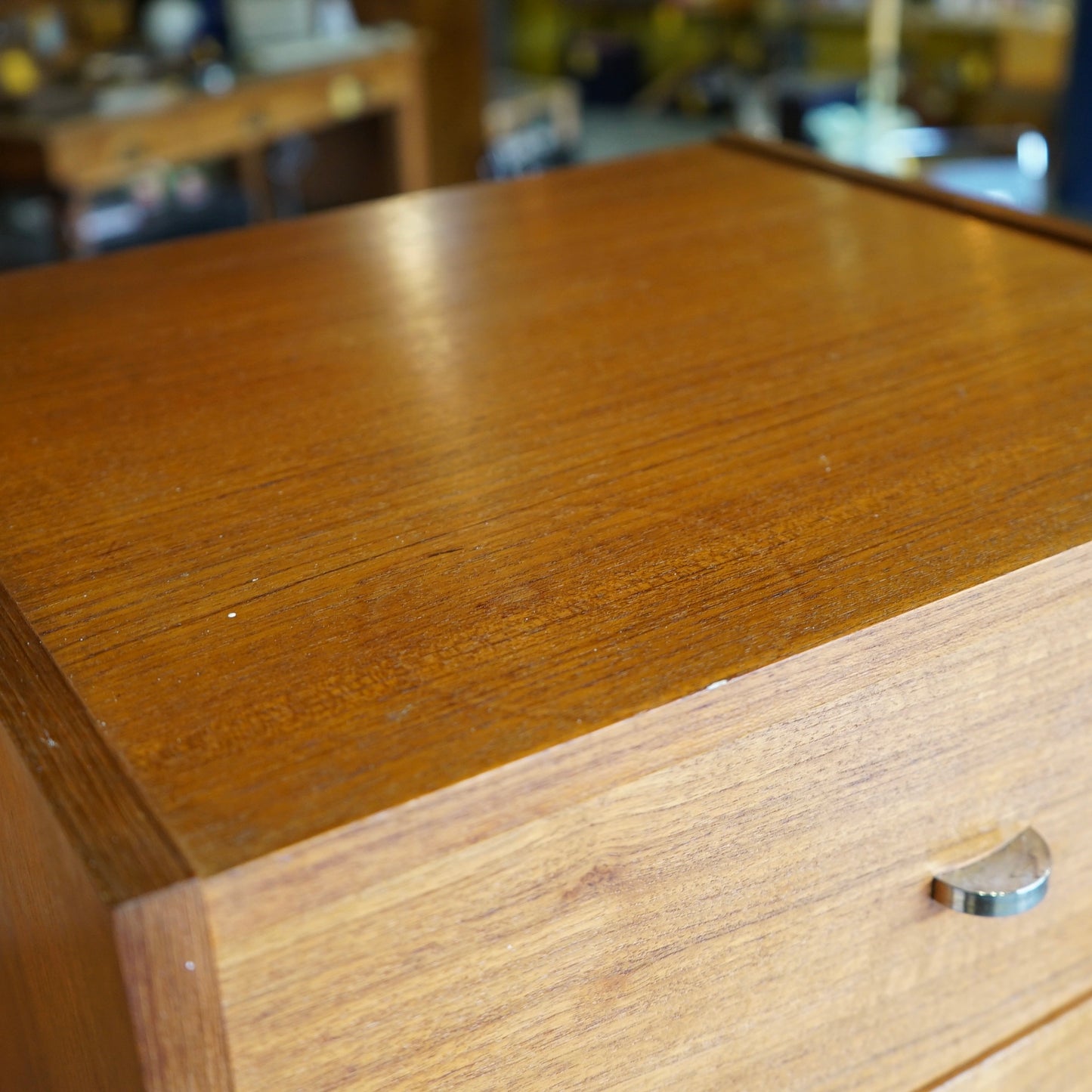 Danish Midcentury Tallboy Drawers