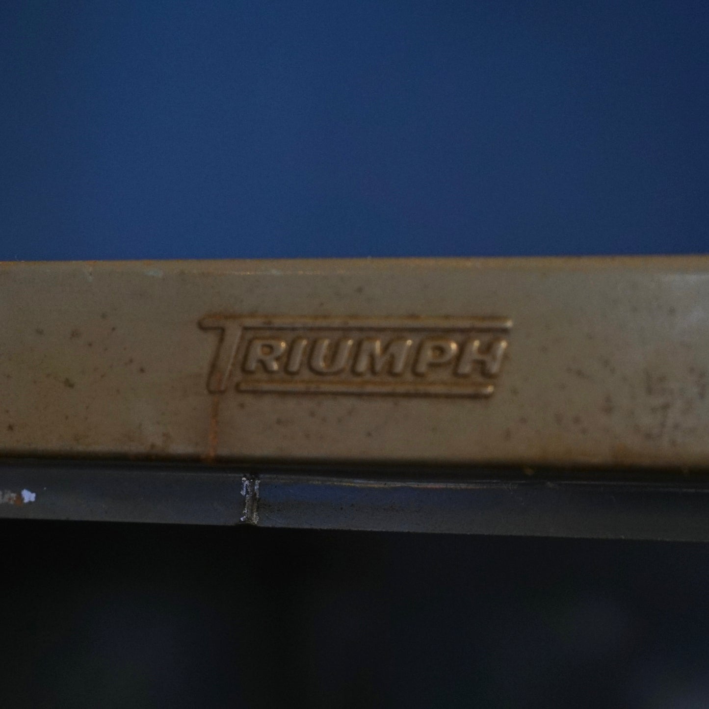 Rare Triumph Locker and Key