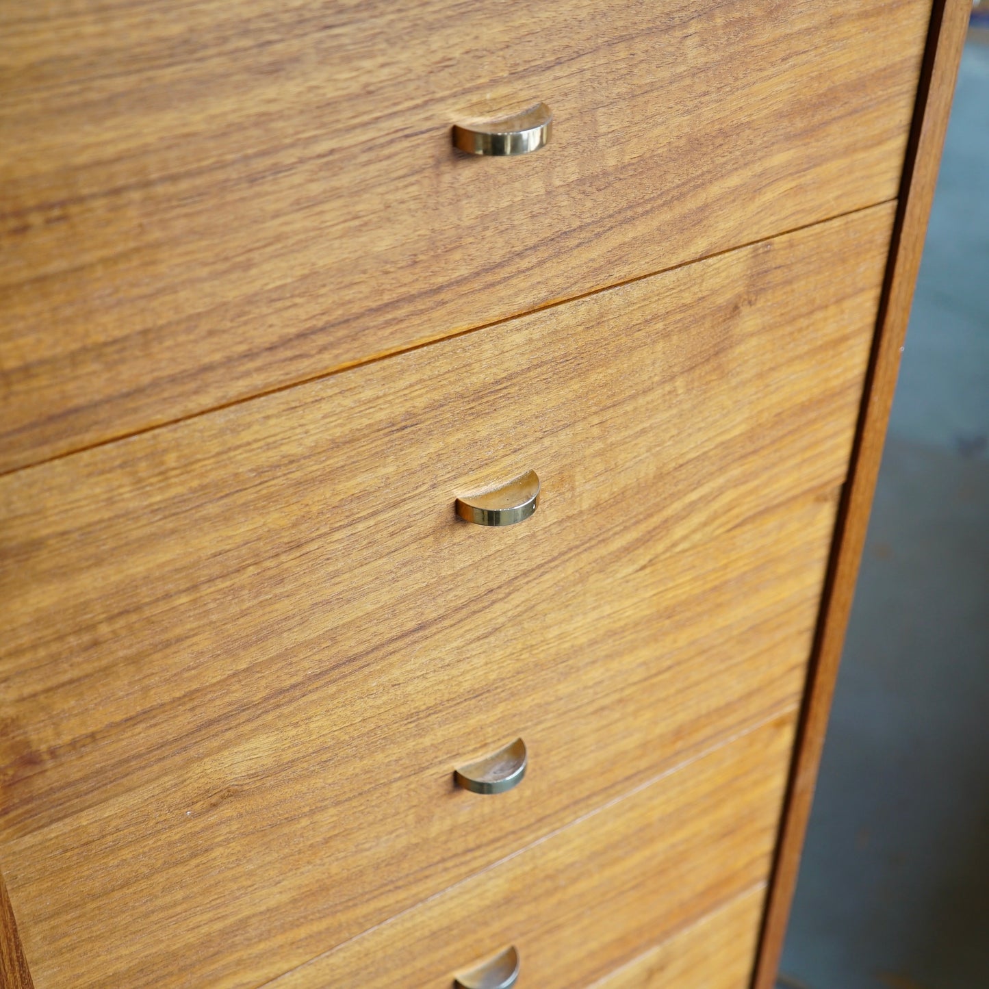 Danish Midcentury Tallboy Drawers