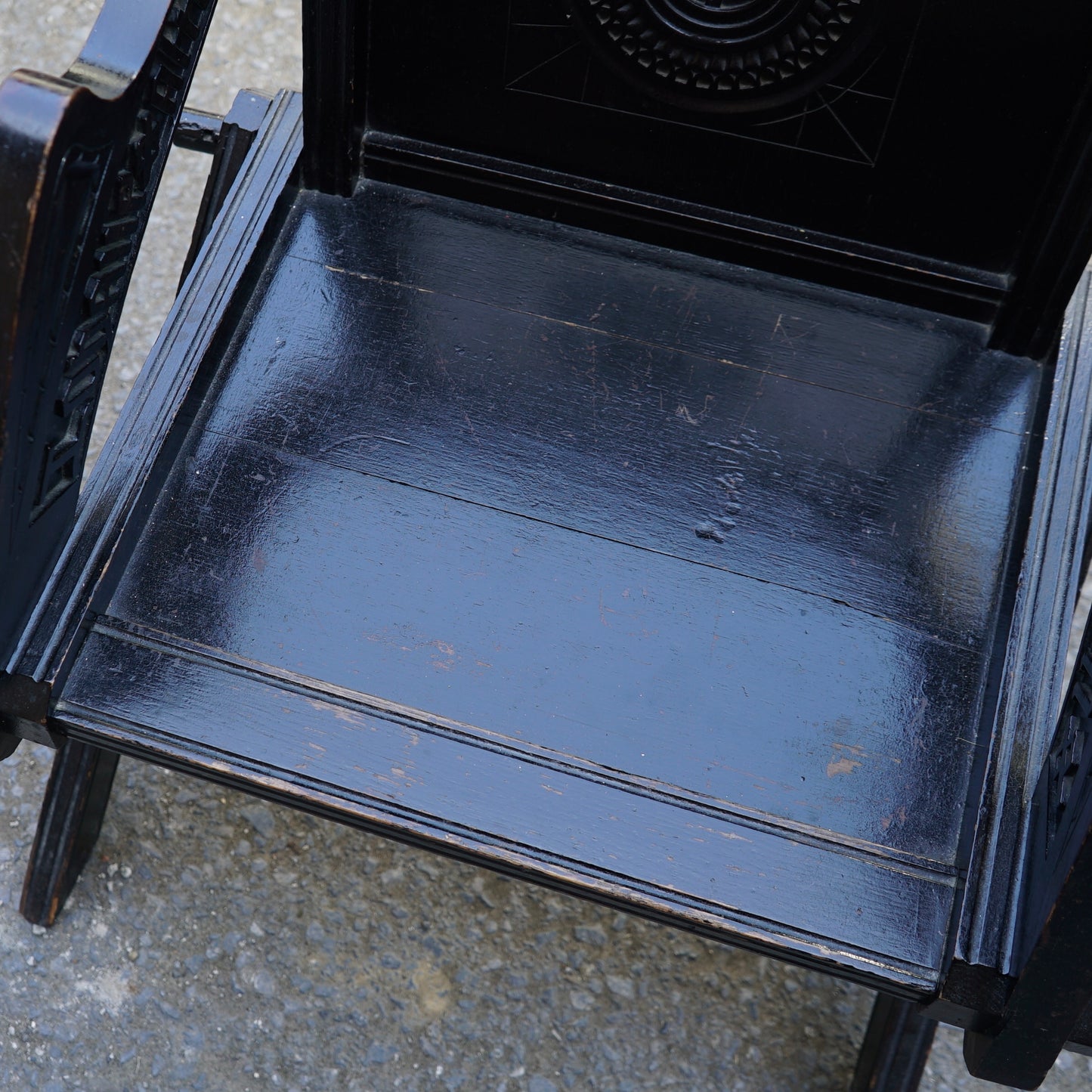 Antique Monks Glastonbury Chair