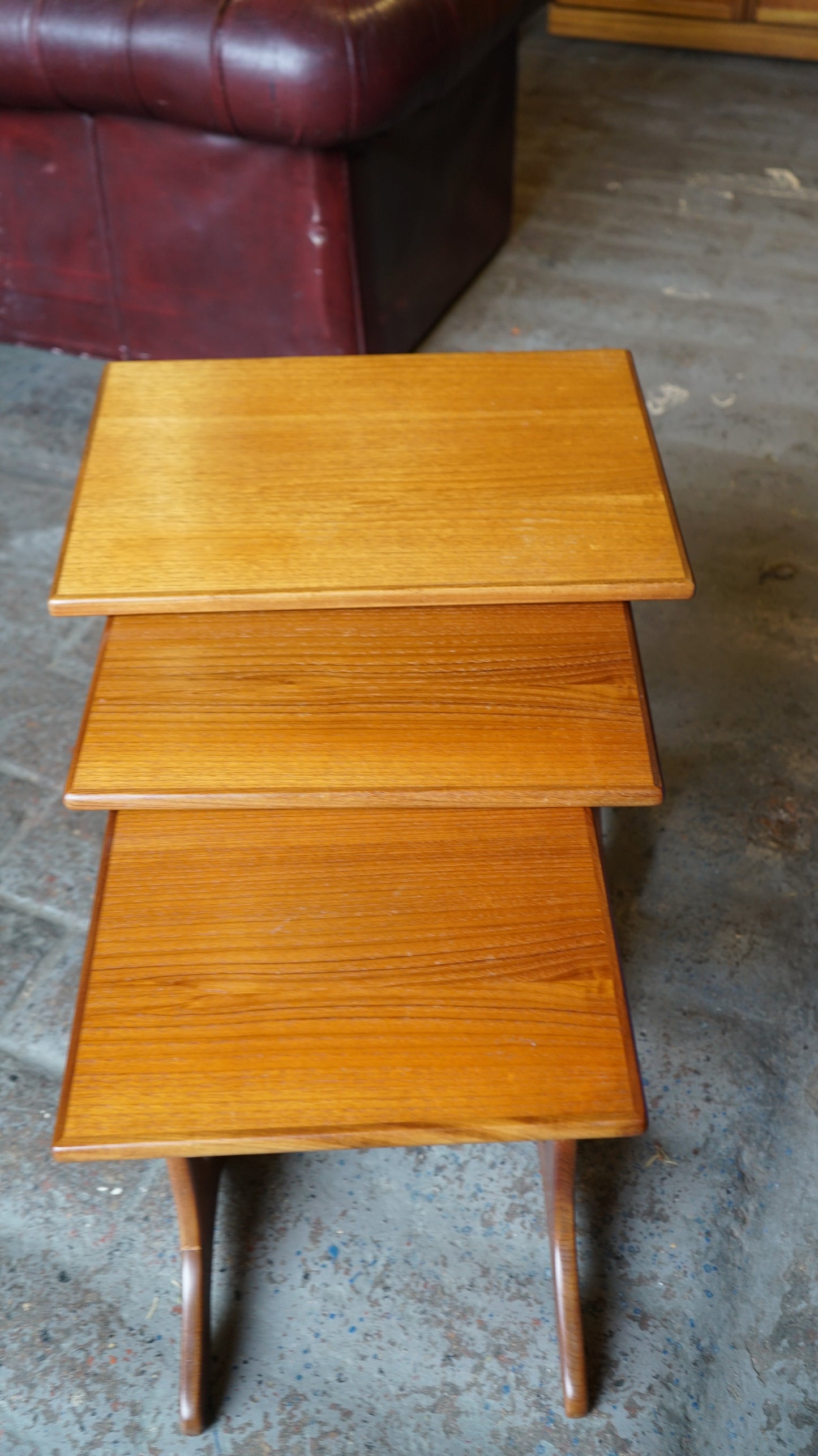 Midcentury Gplan Fresco Nest Of Tables