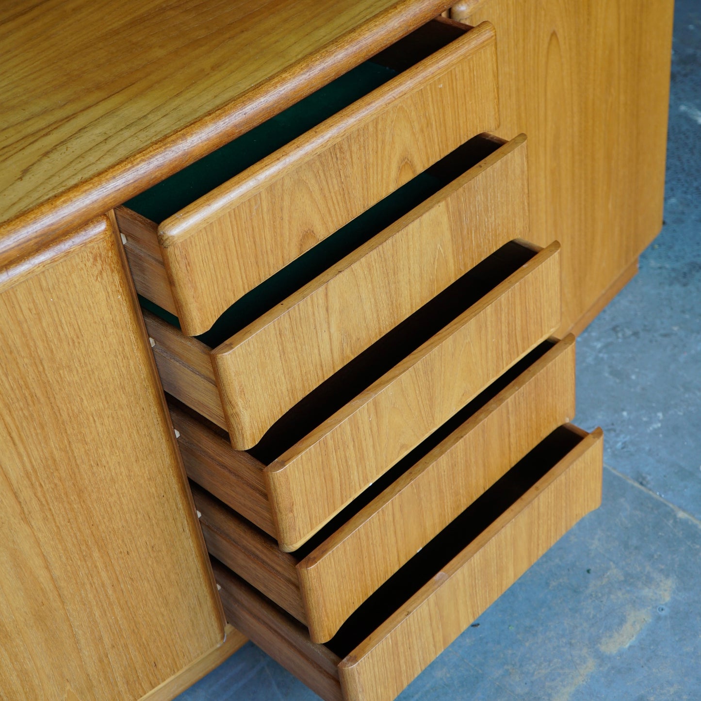 Danish Midcentury Skovby Credenza