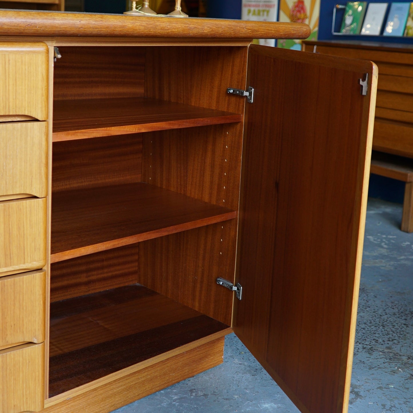 Danish Midcentury Skovby Credenza