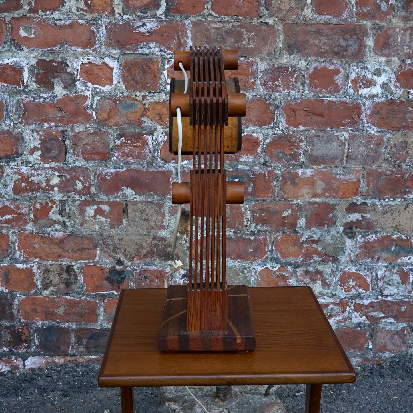 Unusual Handmade Vintage Lamp