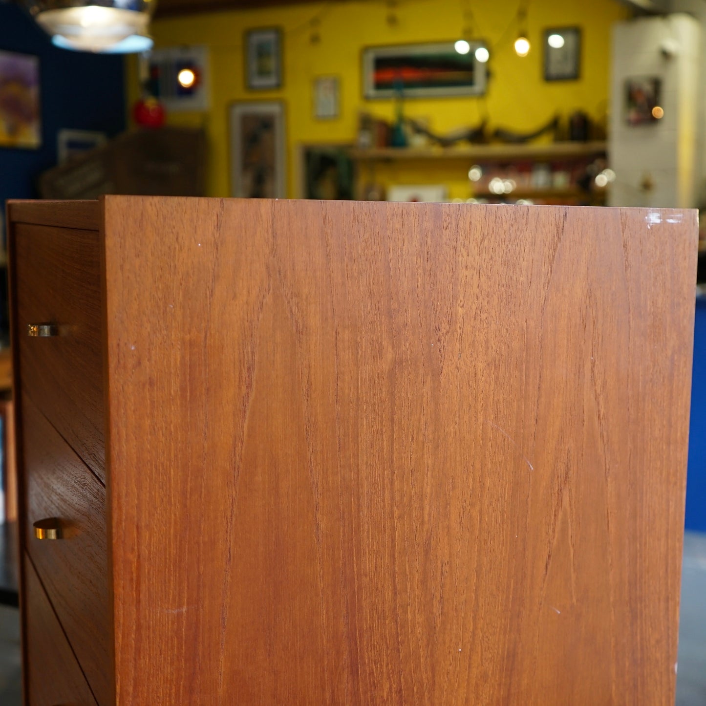 Danish Midcentury Tallboy Drawers