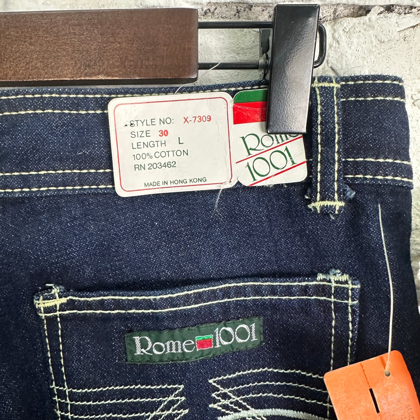 Rare Vintage Rome 1001 Woman’s Indigo Wash Jeans