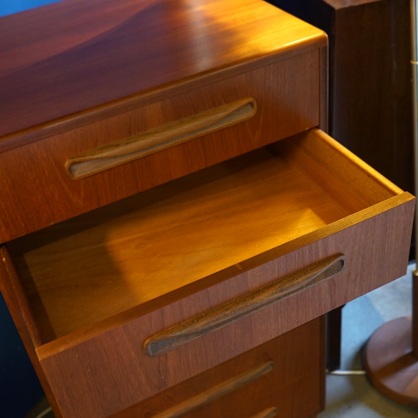 G Plan Fresco Tall Boy Chest of Drawers