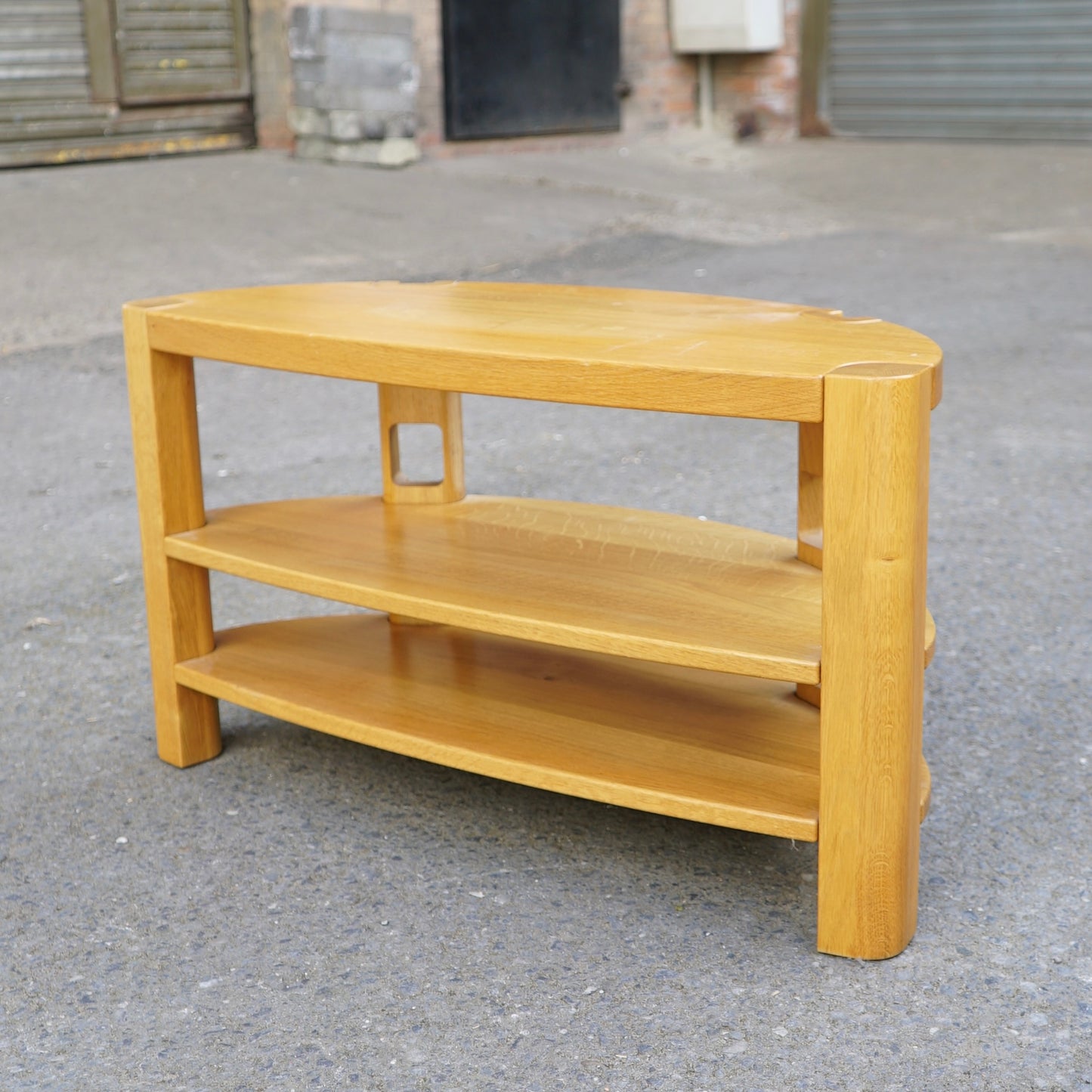 Solid Oak TV Stand