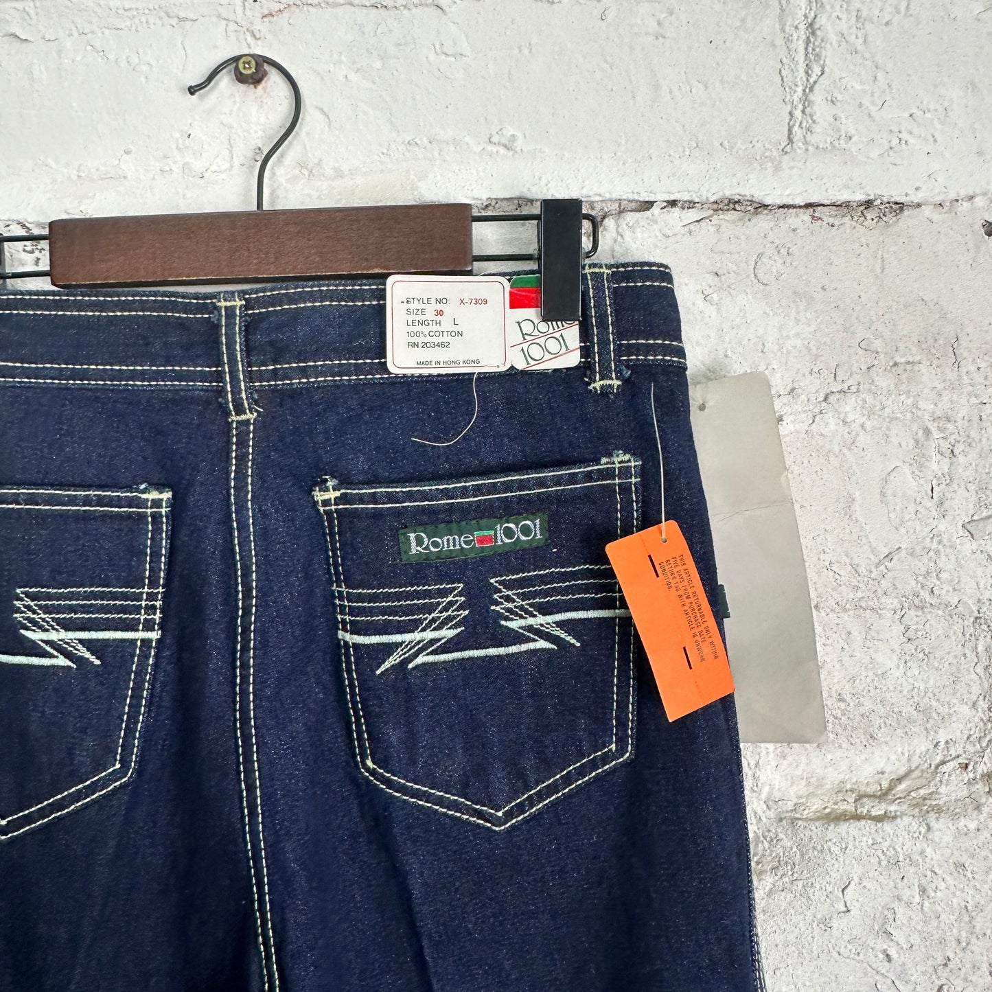 Rare Vintage Rome 1001 Woman’s Indigo Wash Jeans