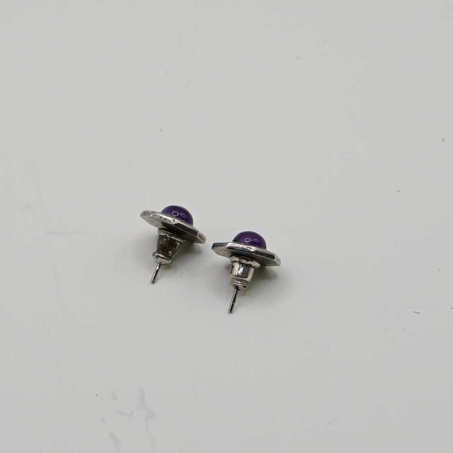 1940s Amethyst Studs