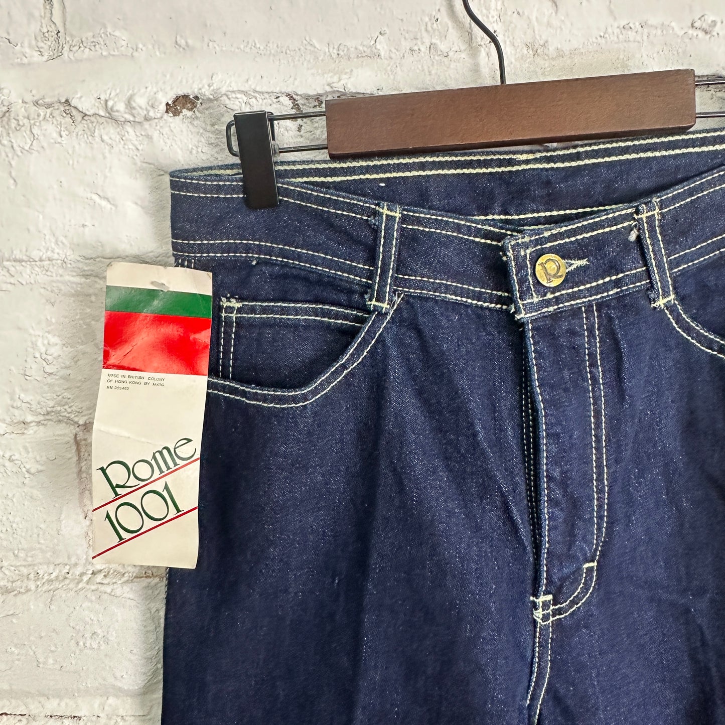 Rare Vintage Rome 1001 Woman’s Indigo Wash Jeans