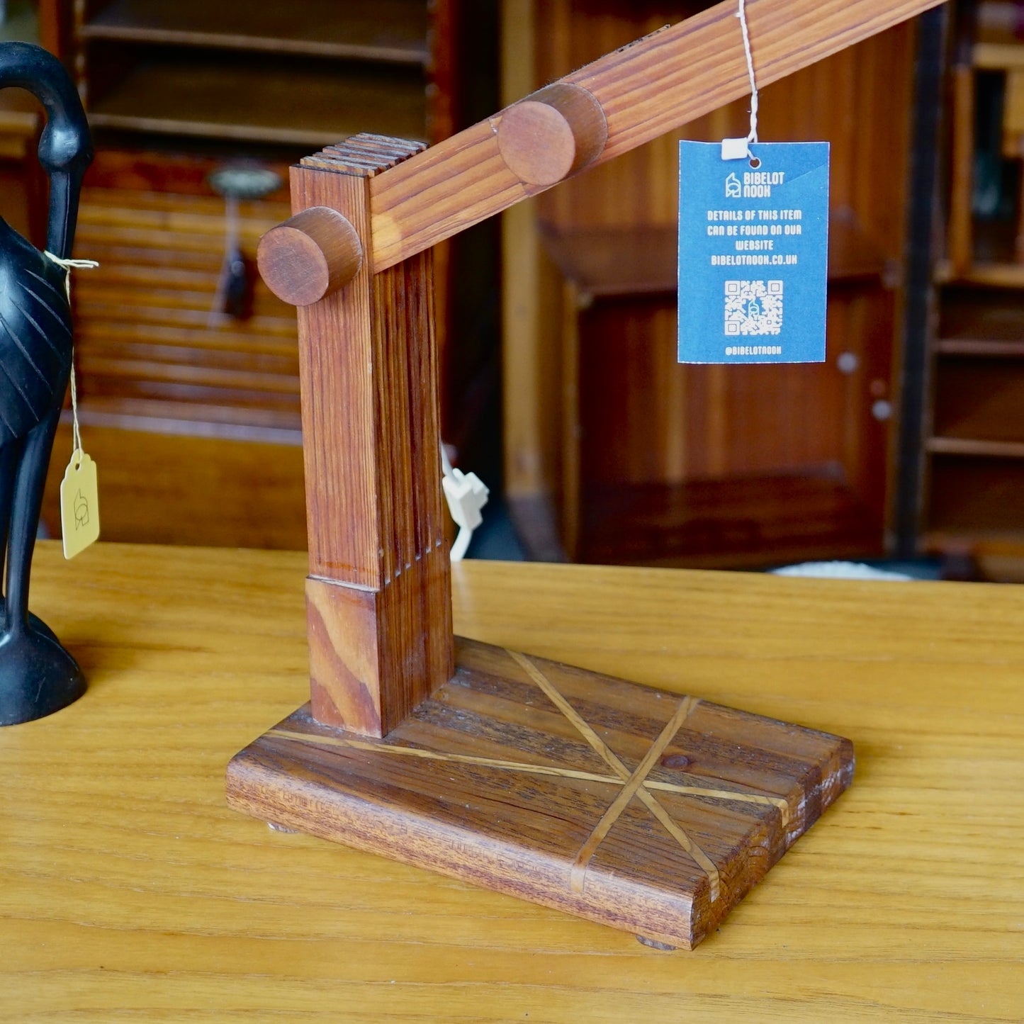 Unusual Handmade Vintage Lamp