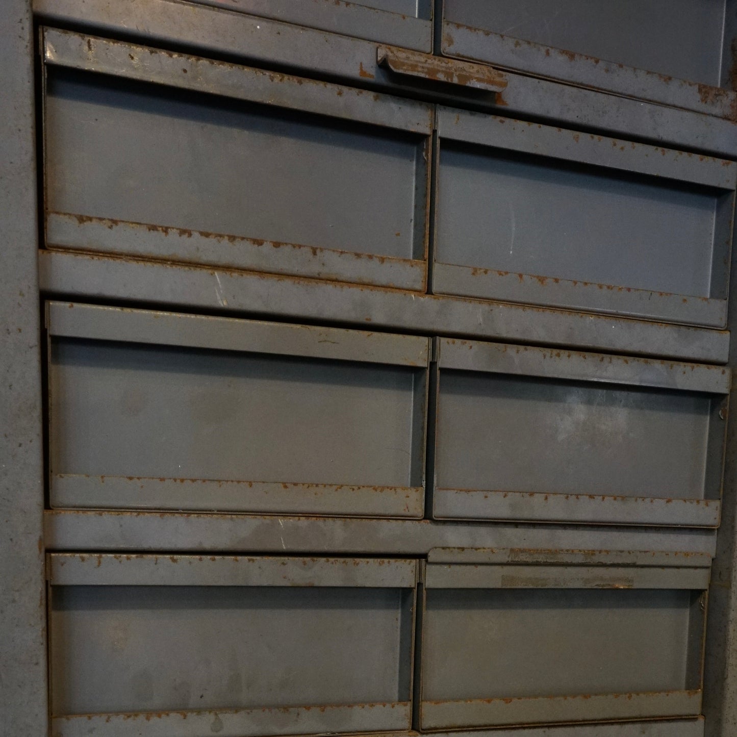 Vintage Industrial 28-Drawer PCA Storage Cabinet – Made in England
