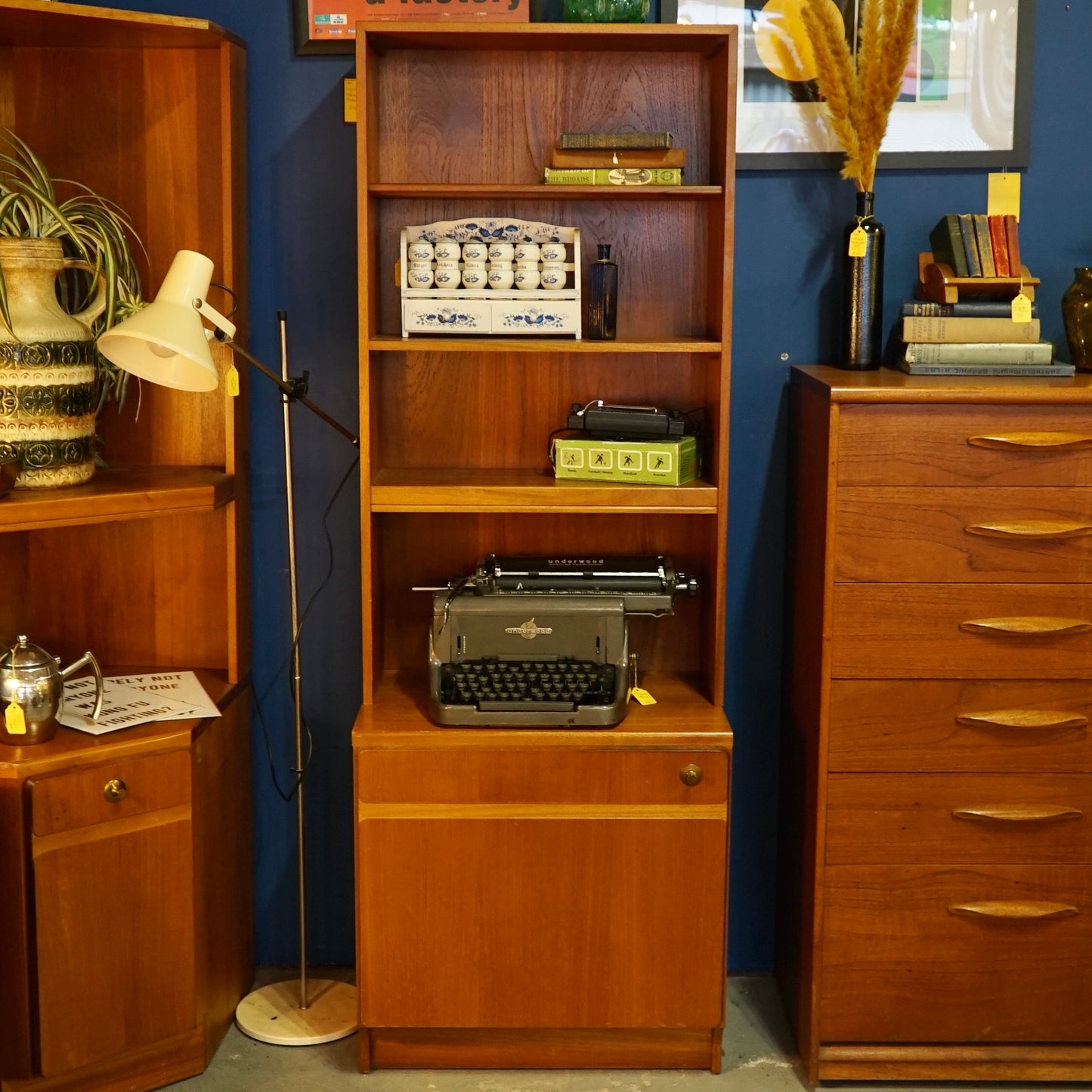 Midcentury Teak Wall Unit