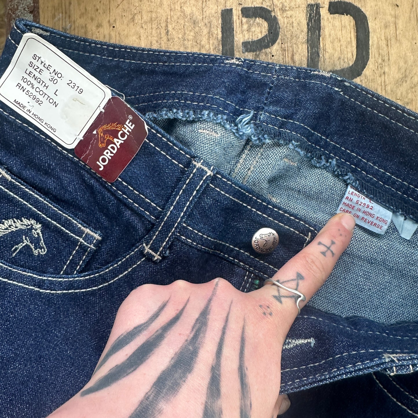 Vintage Jordache Denim Jeans New with Tags