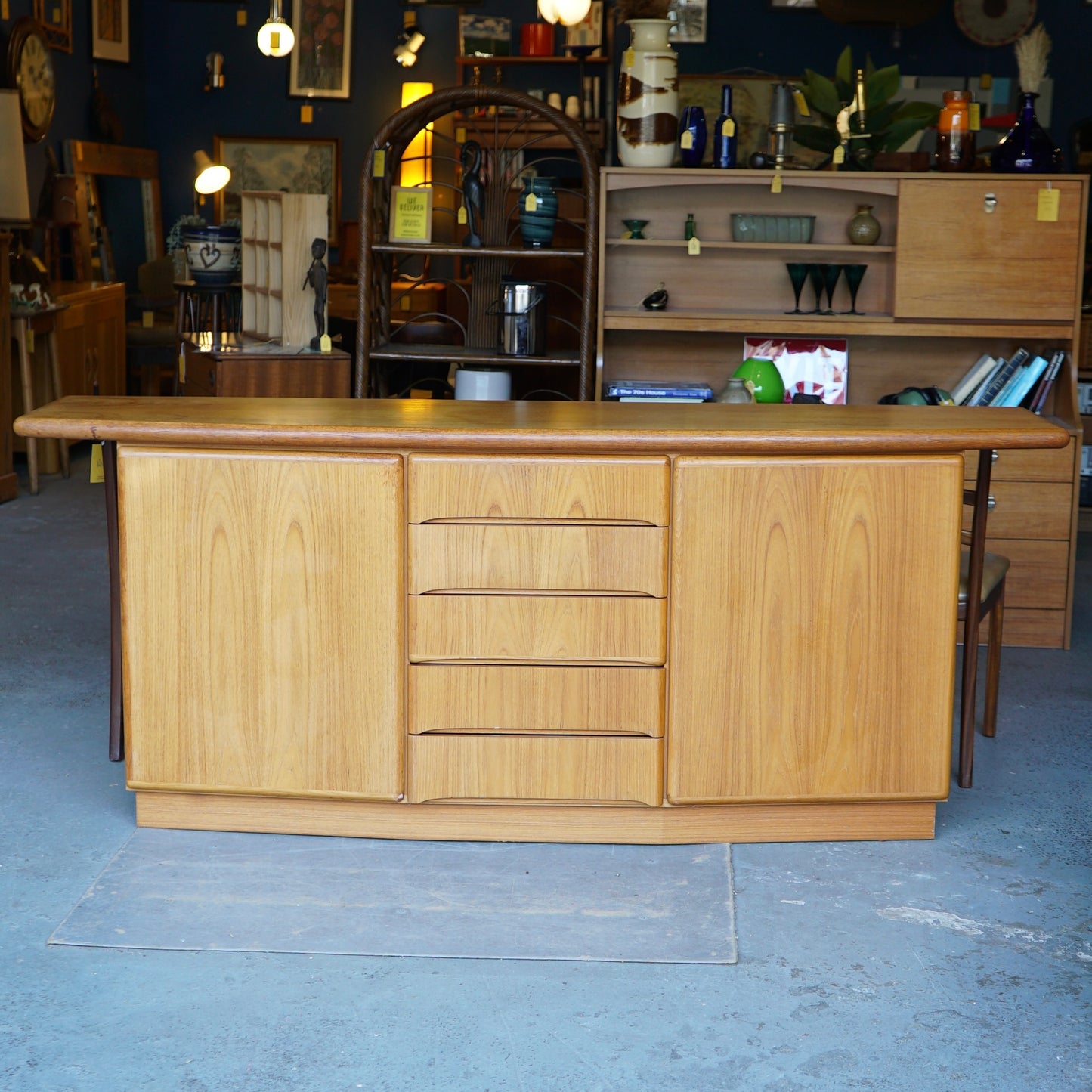 Danish Midcentury Skovby Credenza