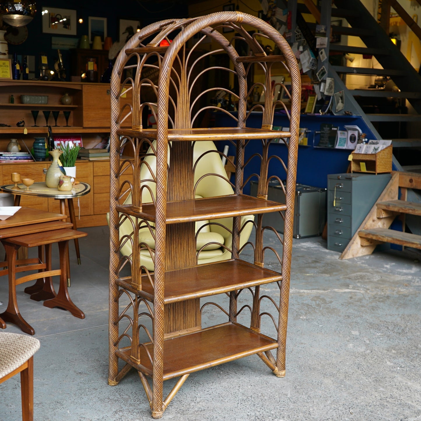 Bamboo Shelving Unit