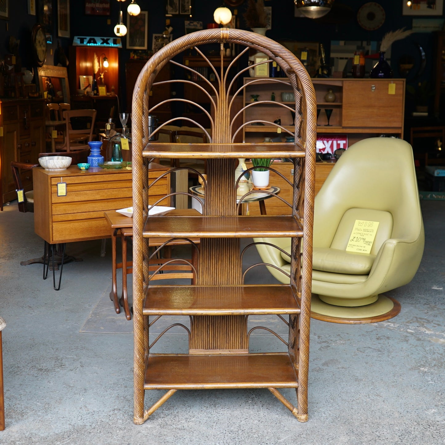 Bamboo Shelving Unit