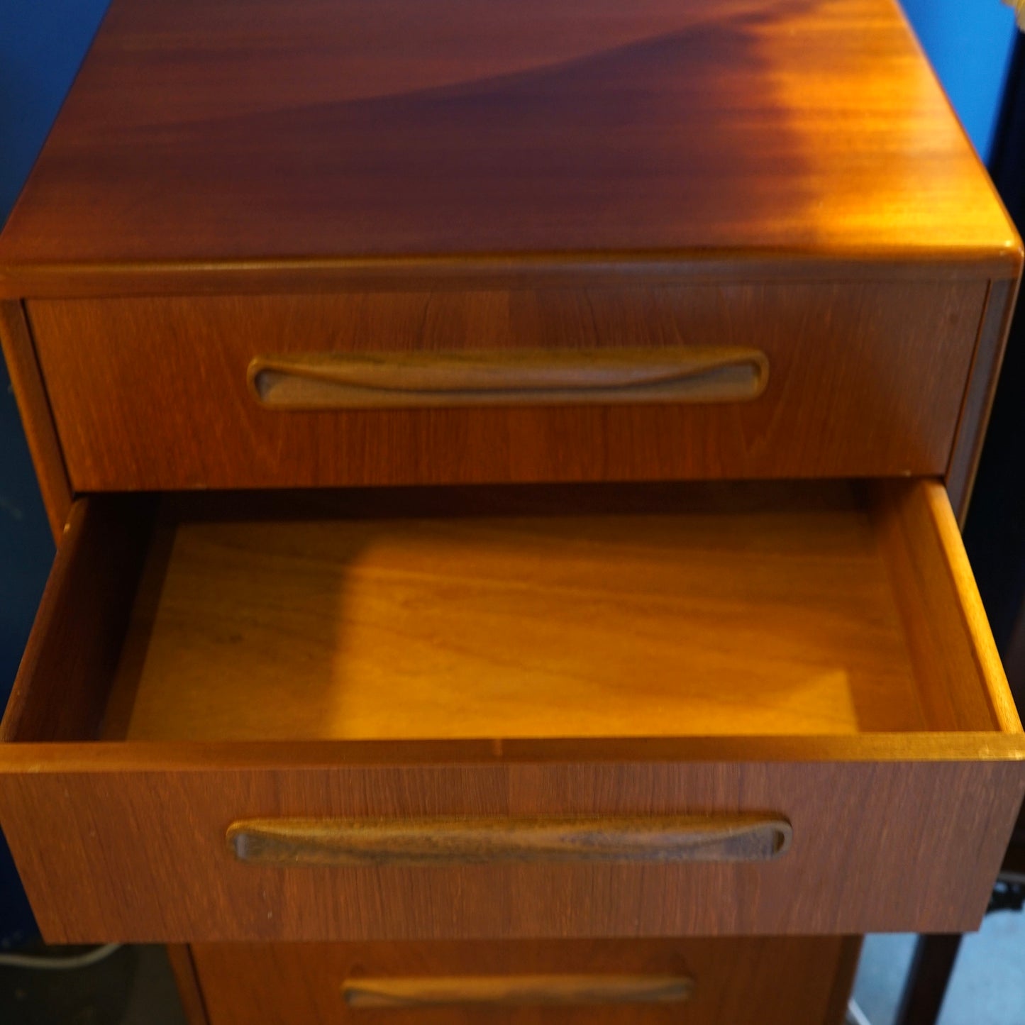 G Plan Fresco Tall Boy Chest of Drawers