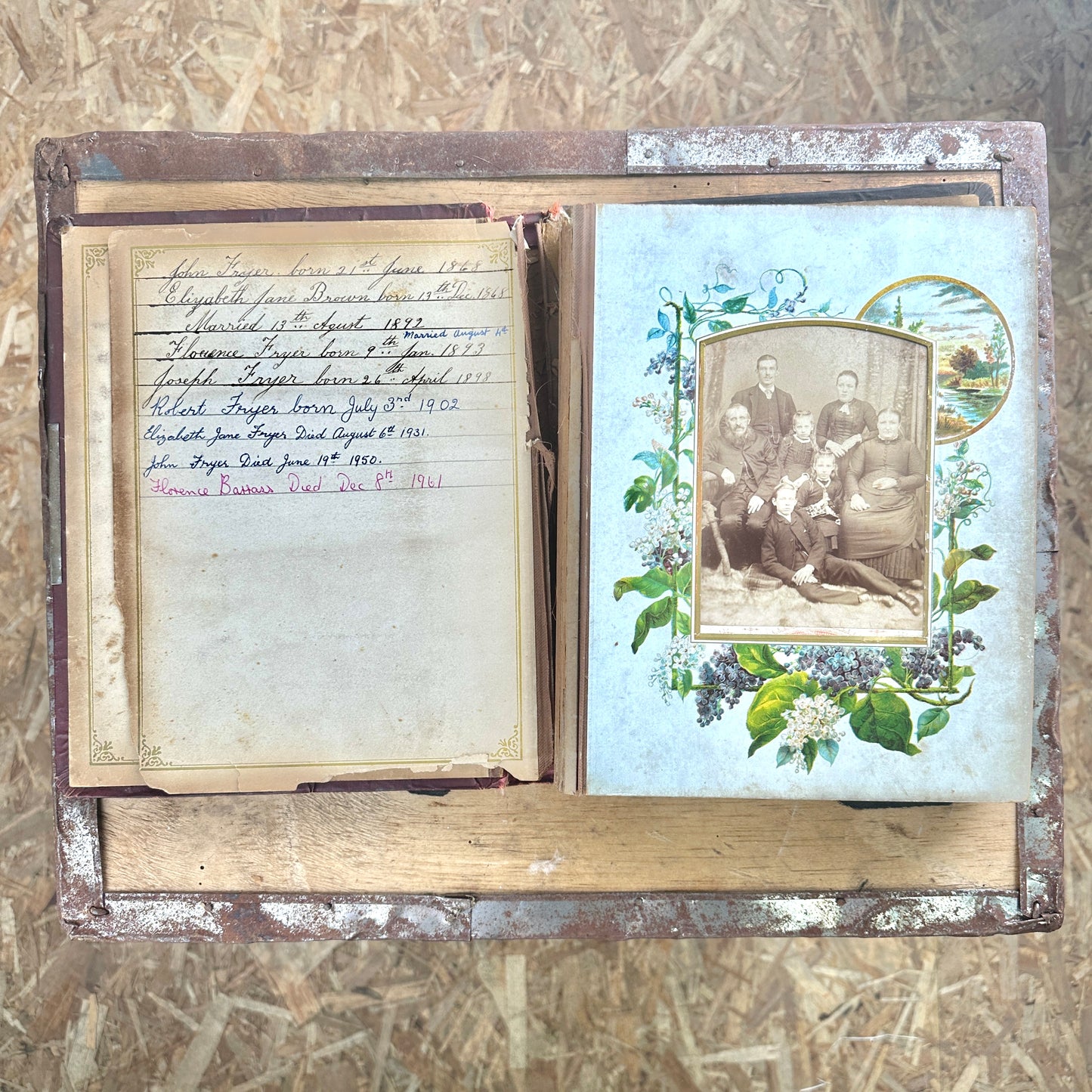 Victorian Era Family Photo Album