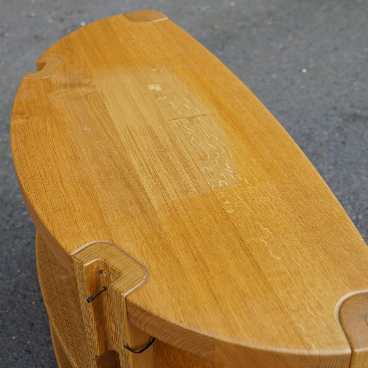 Solid Oak TV Stand