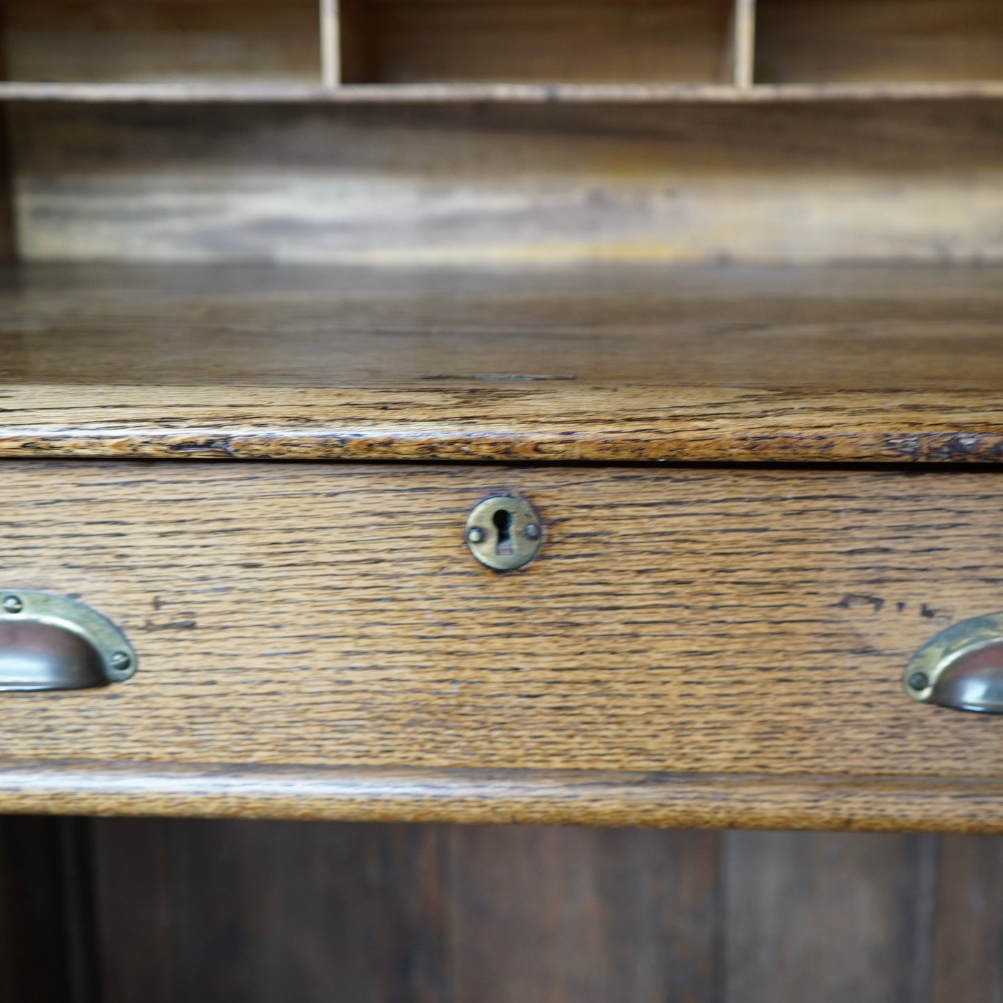 Antique Roll Top Desk