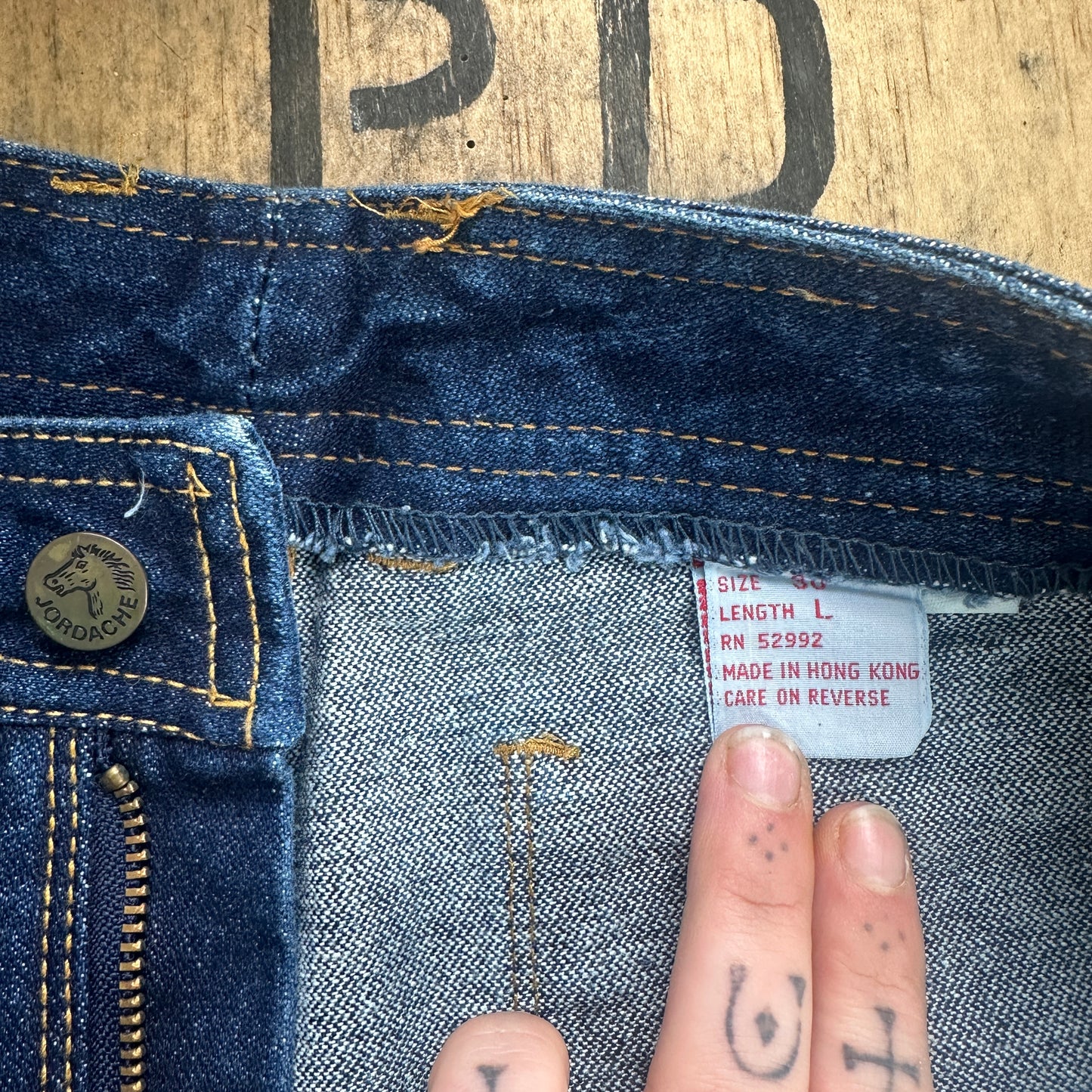 Vintage 80’s Jordache Dark Wash Jeans