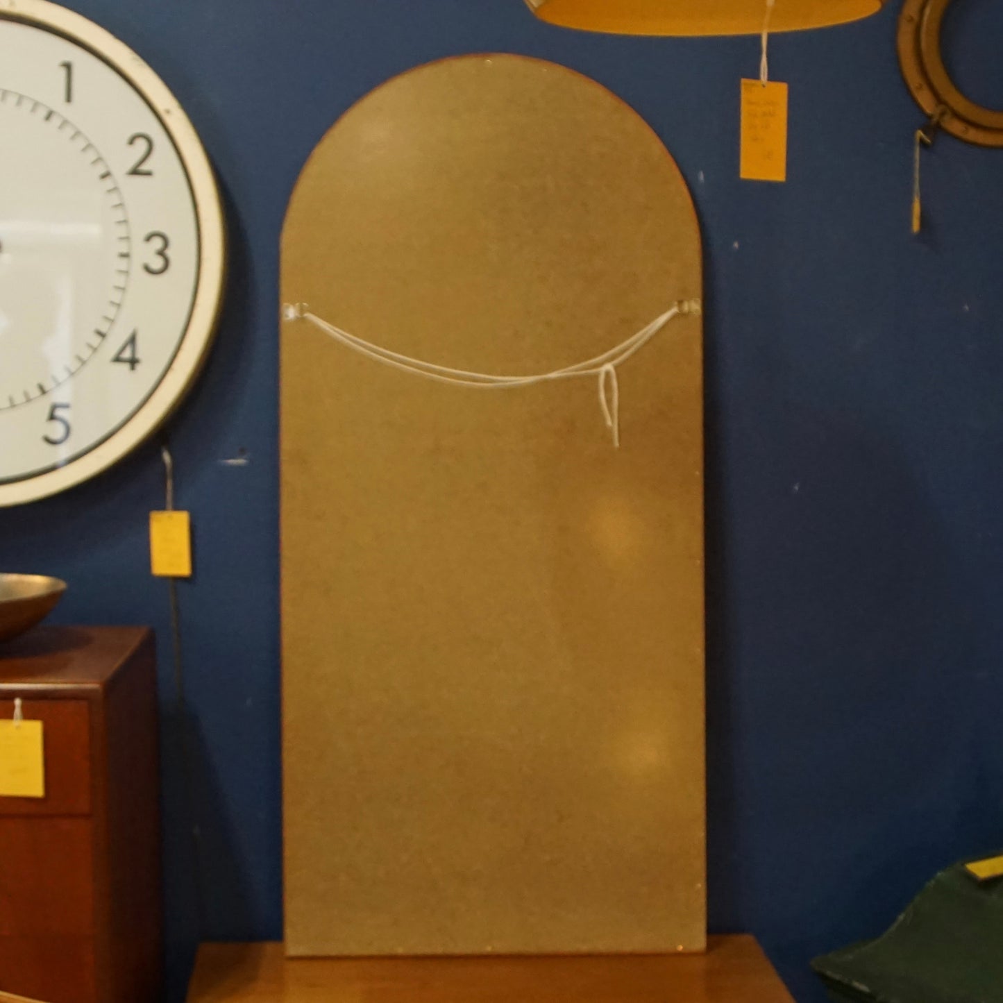 Midcentury Windowpane Mirror