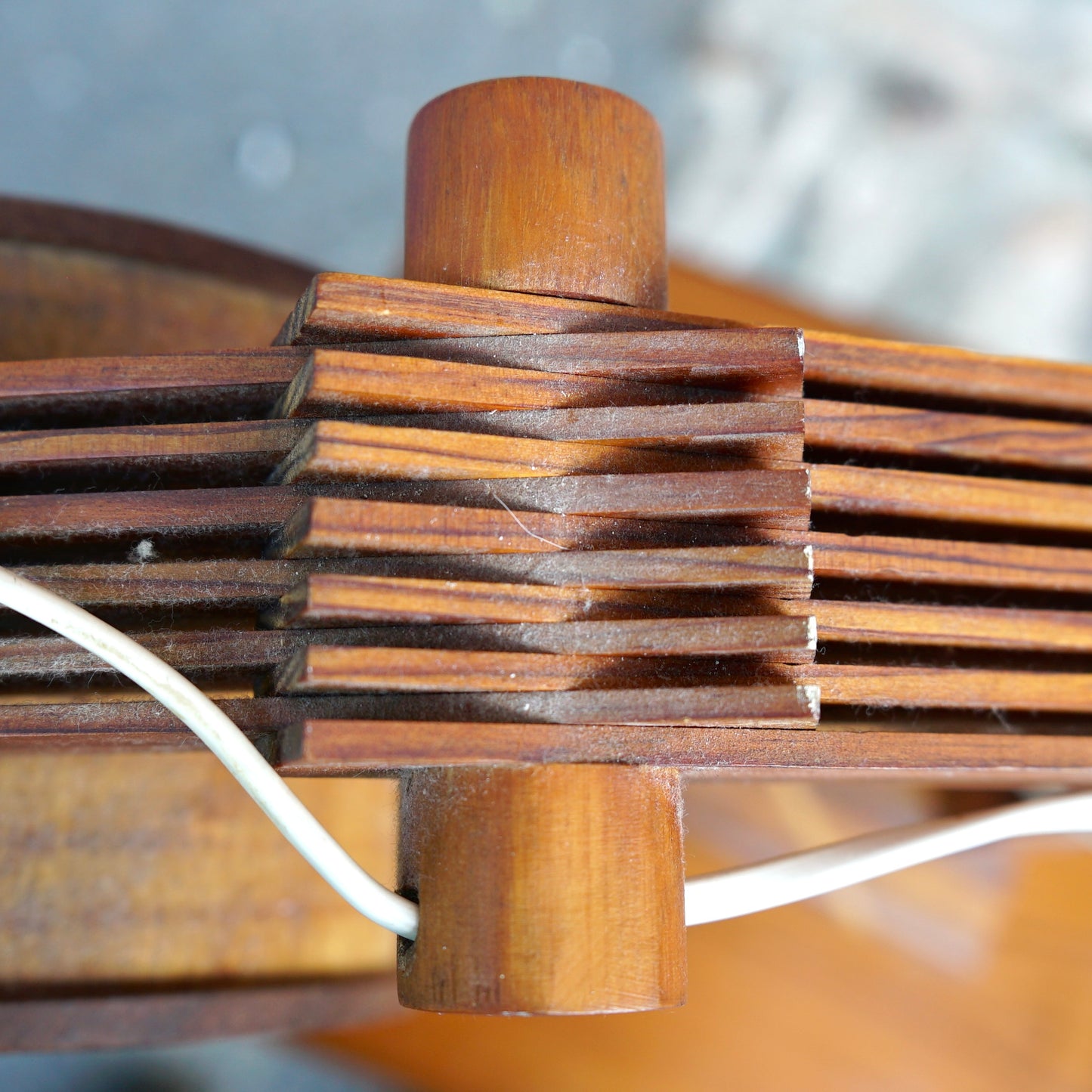 Unusual Handmade Vintage Lamp