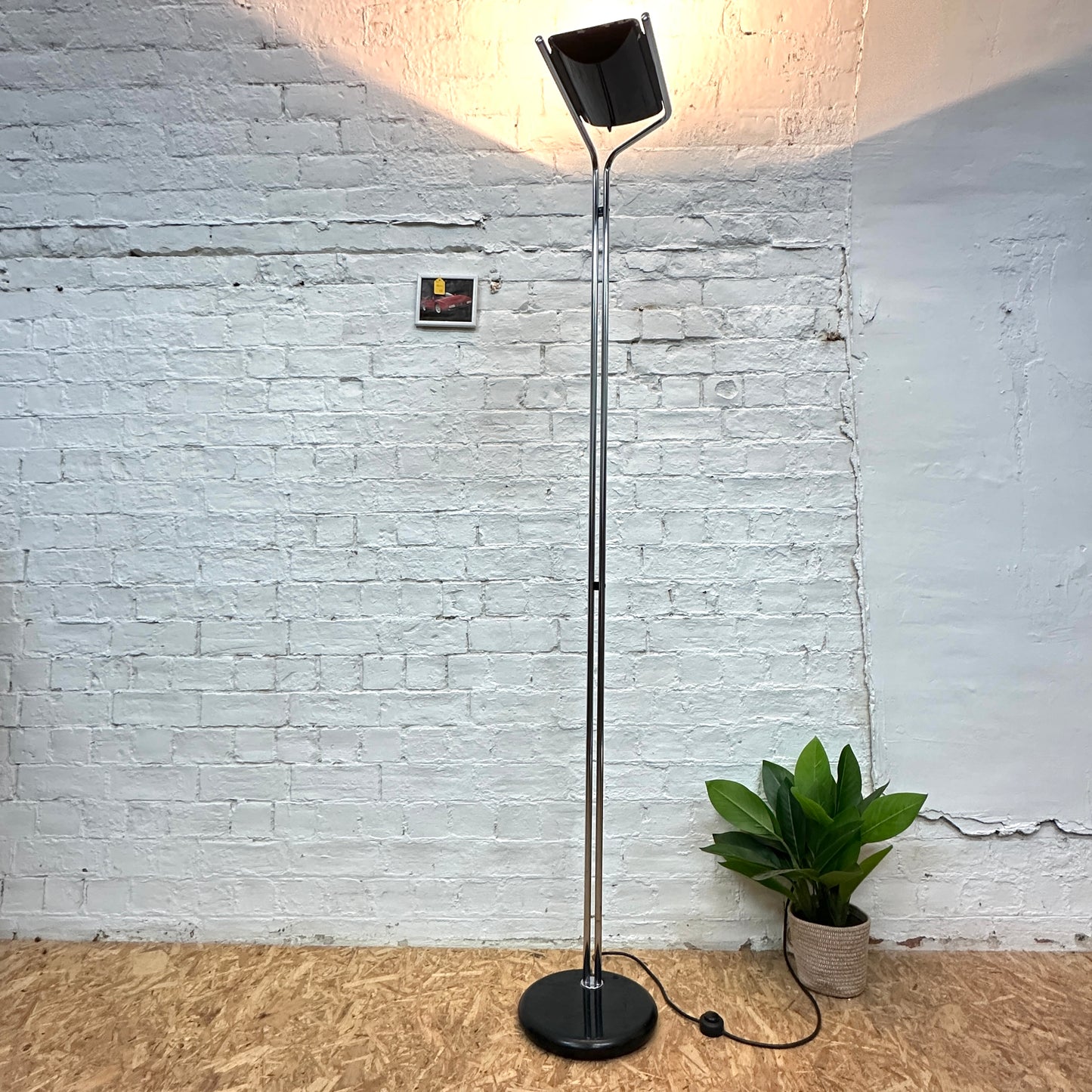 1970s Floor Uplight Lamp by Bruno Gecchelin for Guzzini, Italy