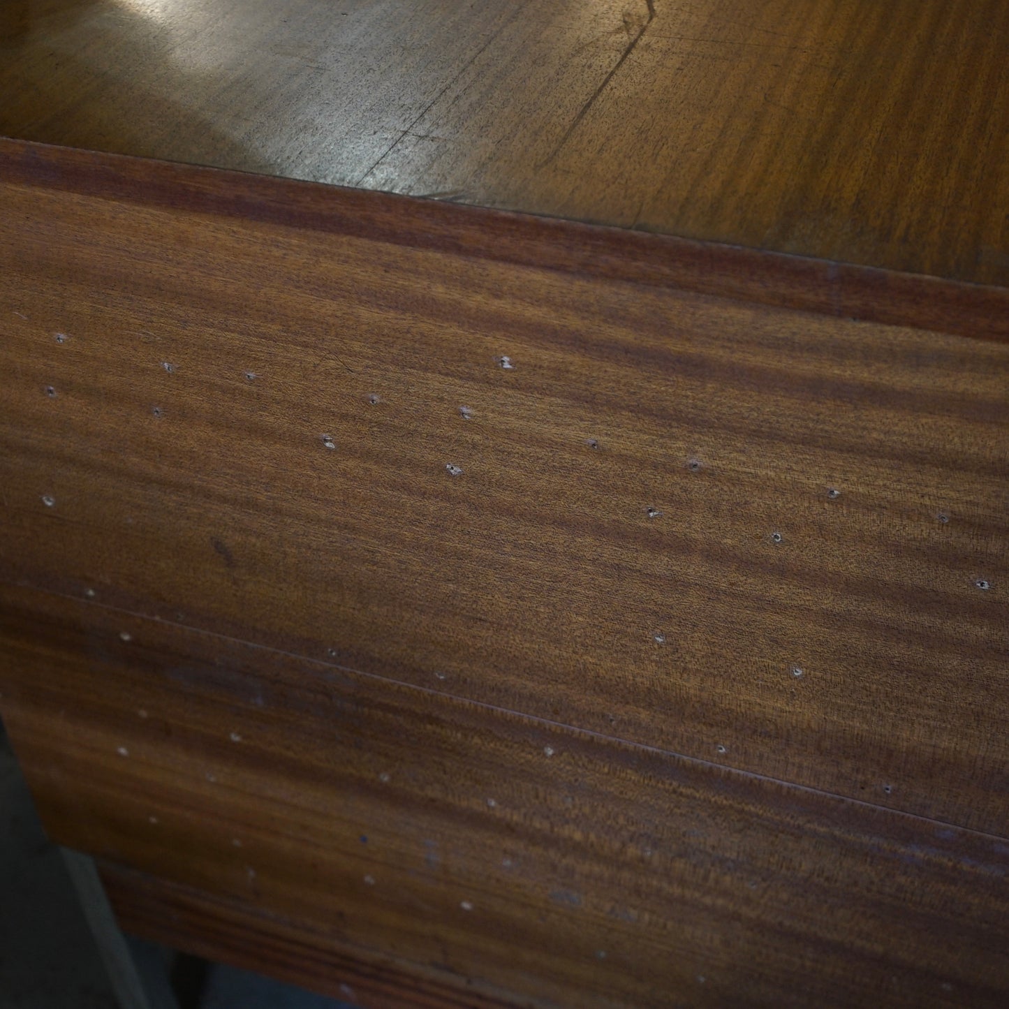 Vintage Abbess Plan Chest