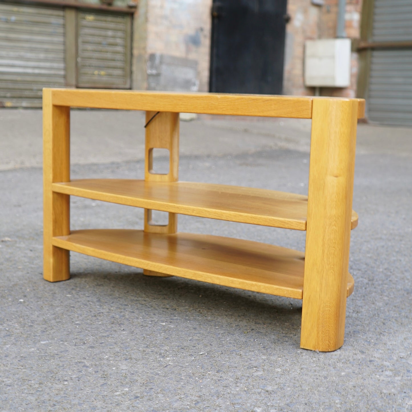 Solid Oak TV Stand