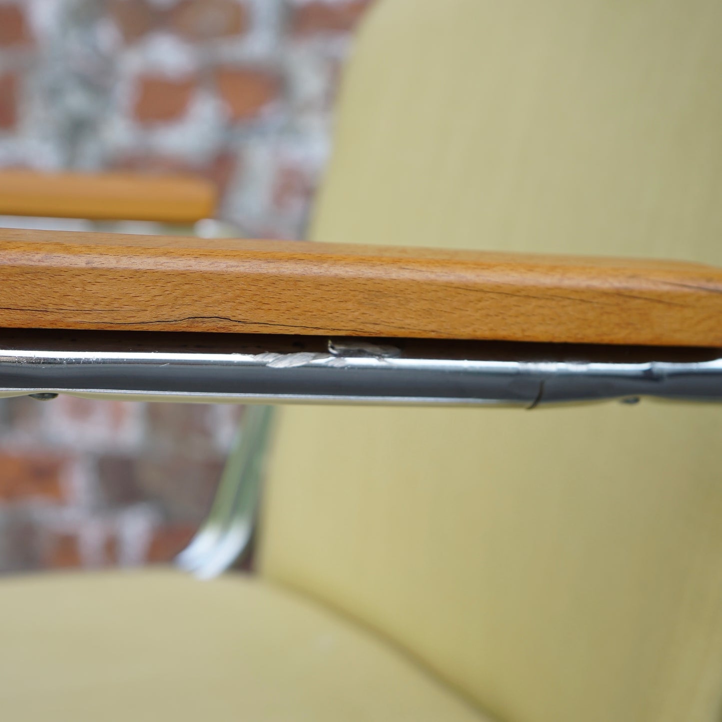 Rare Set of 6 Midcentury Hungarian Tubular Chairs
