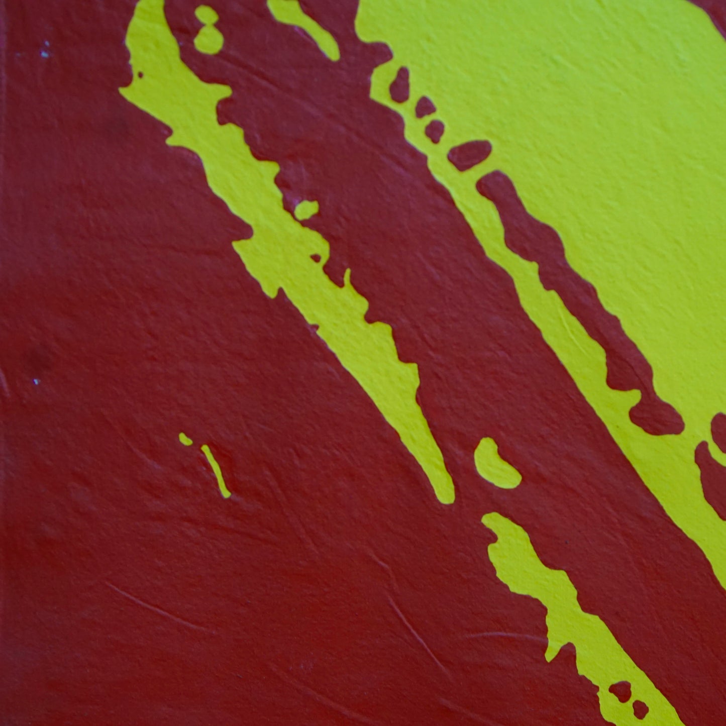 Handpainted Primal Scream Screamadelic Banner Huge
