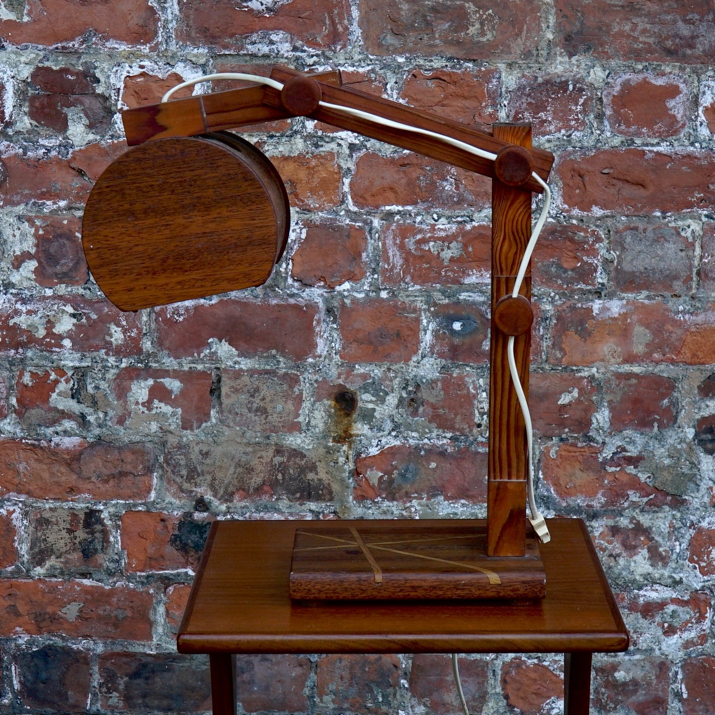 Unusual Handmade Vintage Lamp