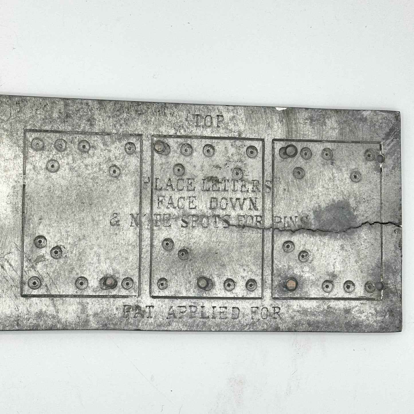 1910 GCR Barnum No.664 Train Carriage ID Plate
