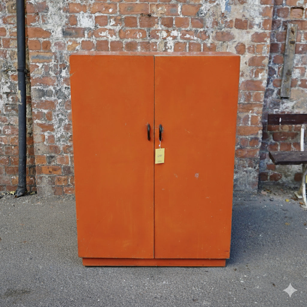 Orange Pantry Cupboard