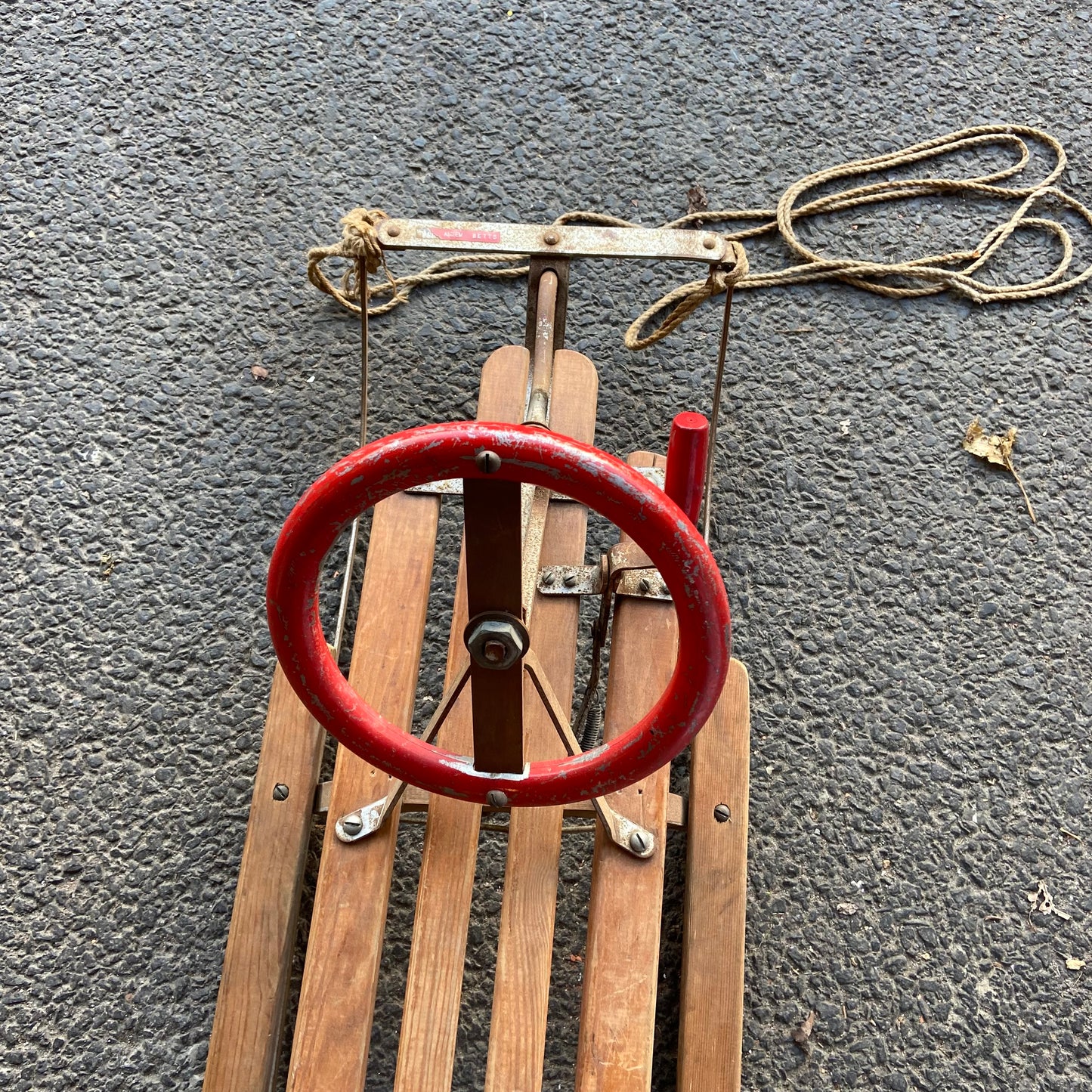 1950s Steering Sledge