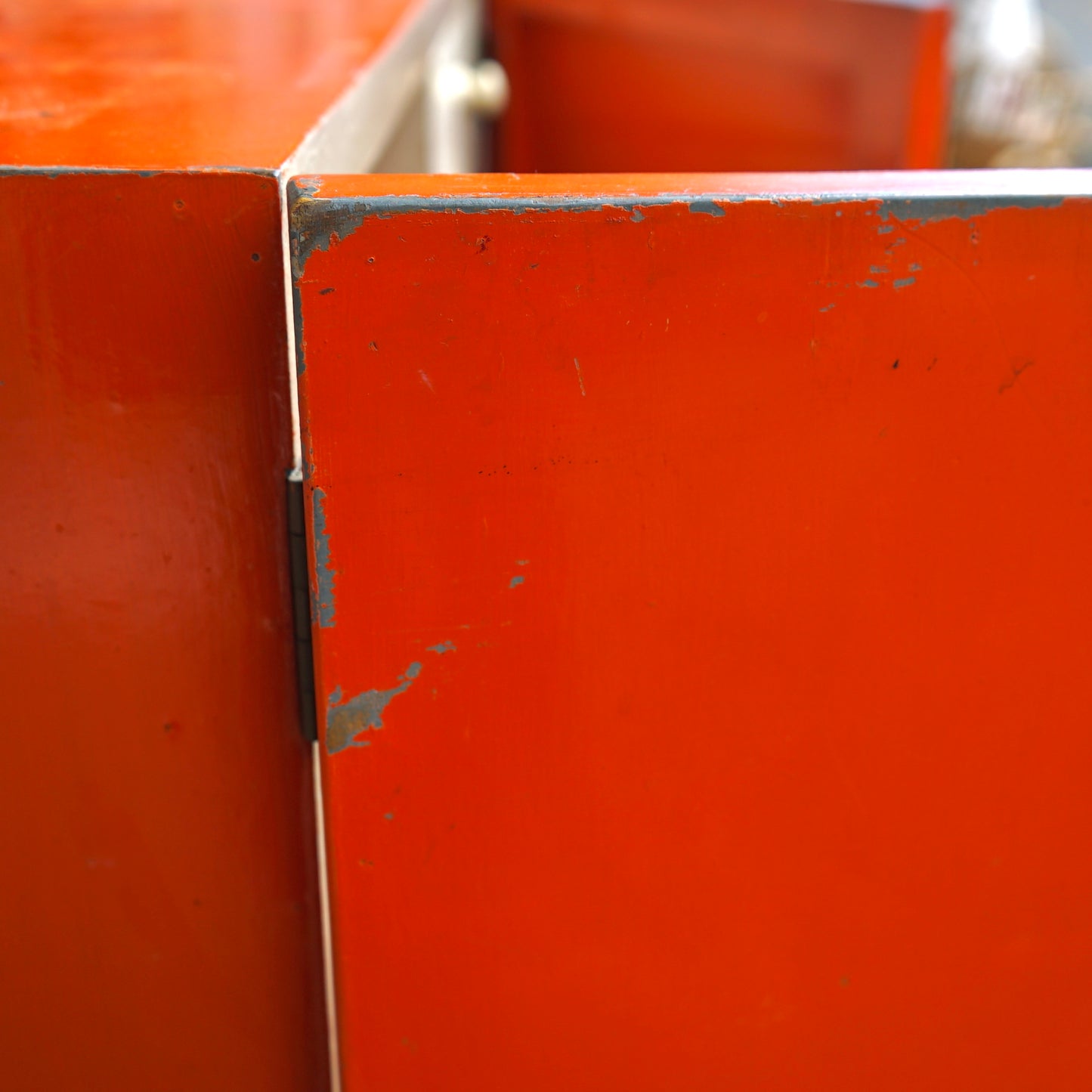 Orange Pantry Cupboard