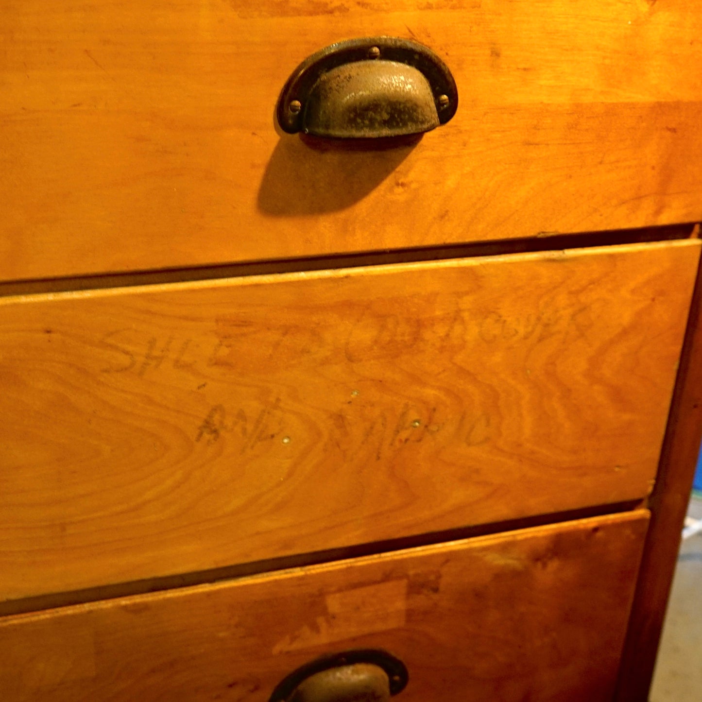 Antique Shop Counter/Haberdashery Made by John Dawson and Sons Pudding Chare Newcastle