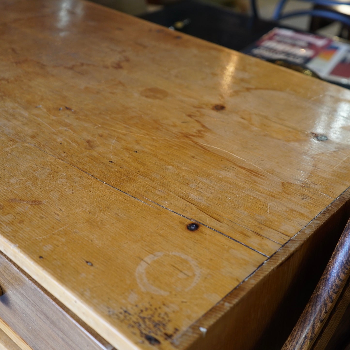 Antique Oak Sideboard Unit