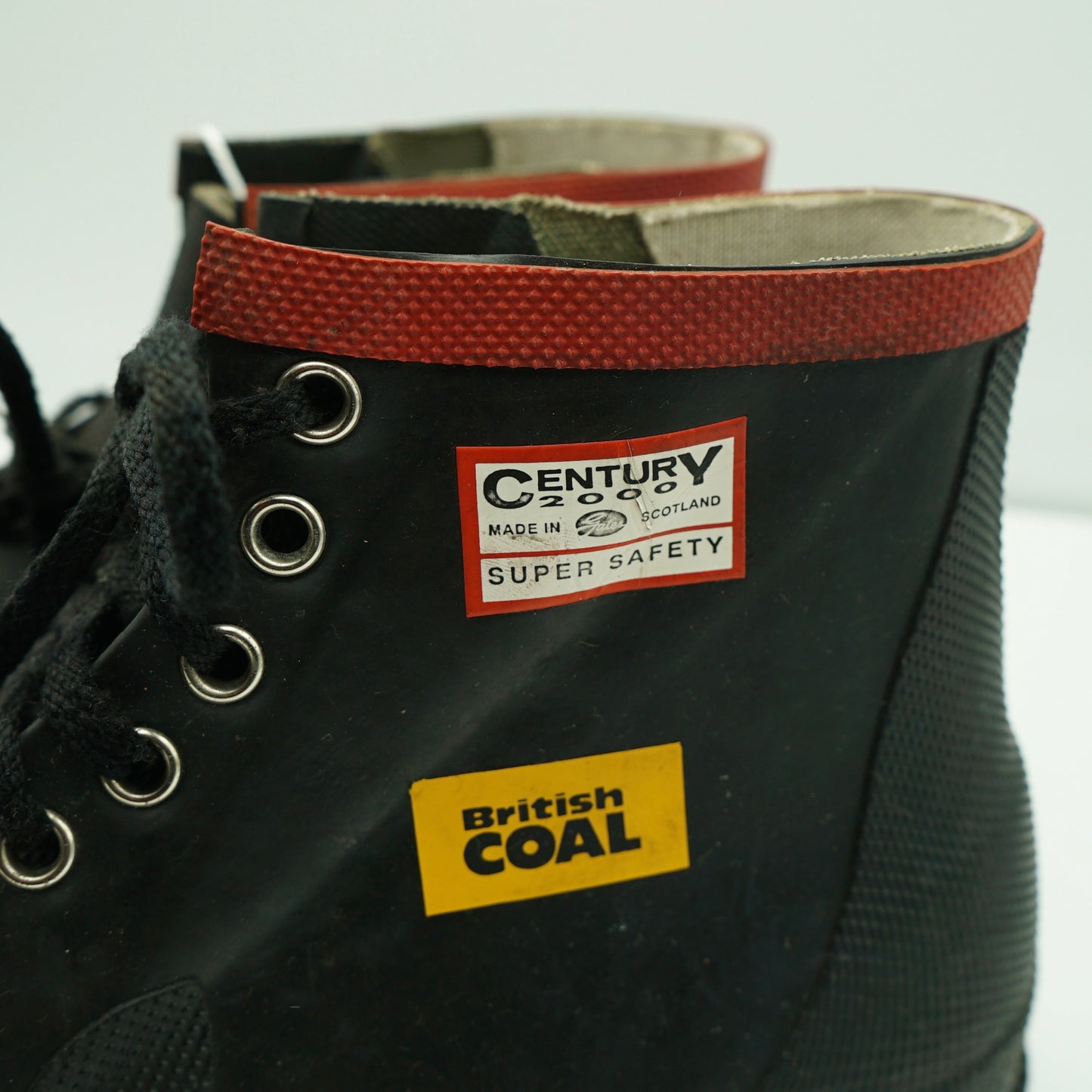 British Coal Century 2000 Super Safety Gum Boots
