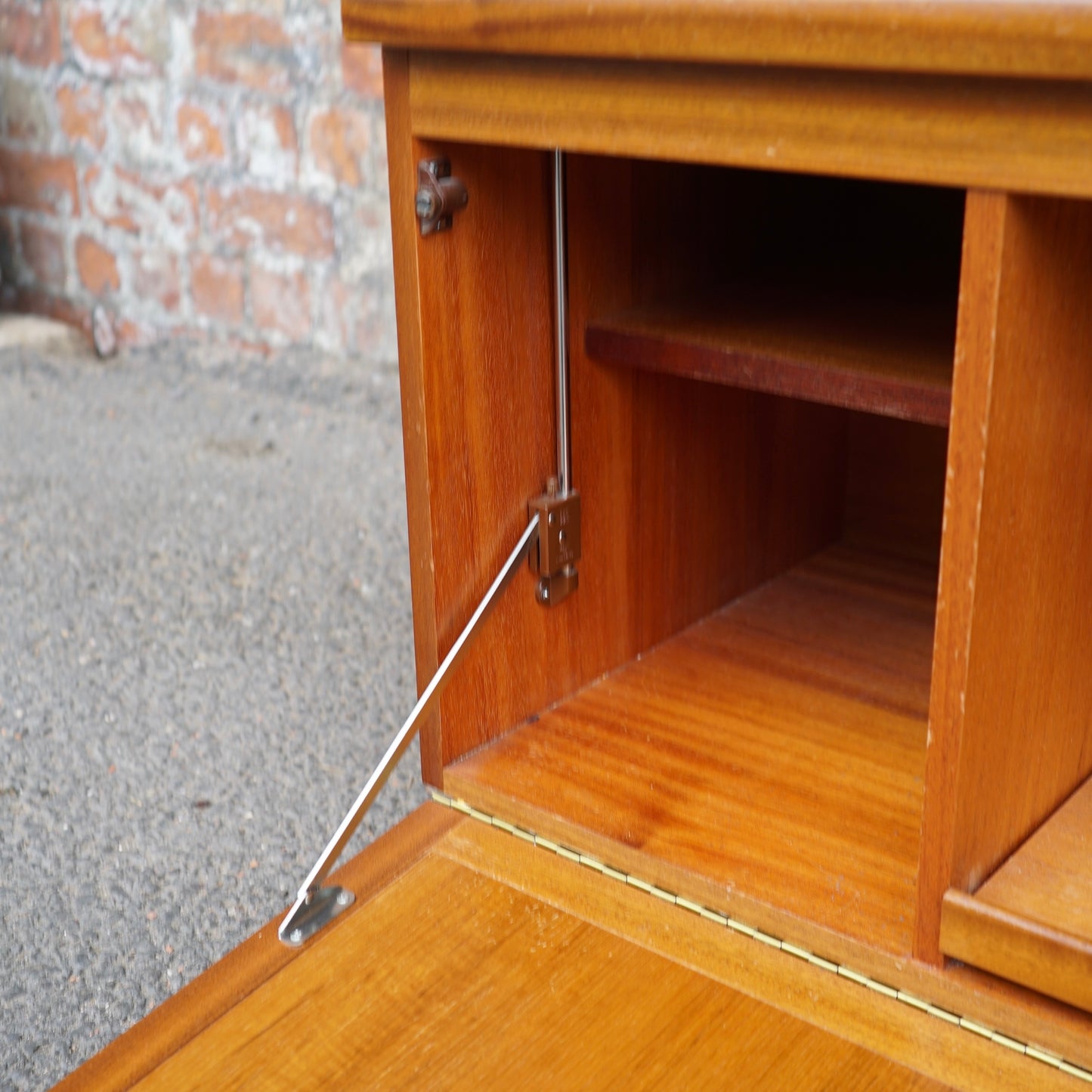 Nathan Midcentury Squares Sideboard TV Stand