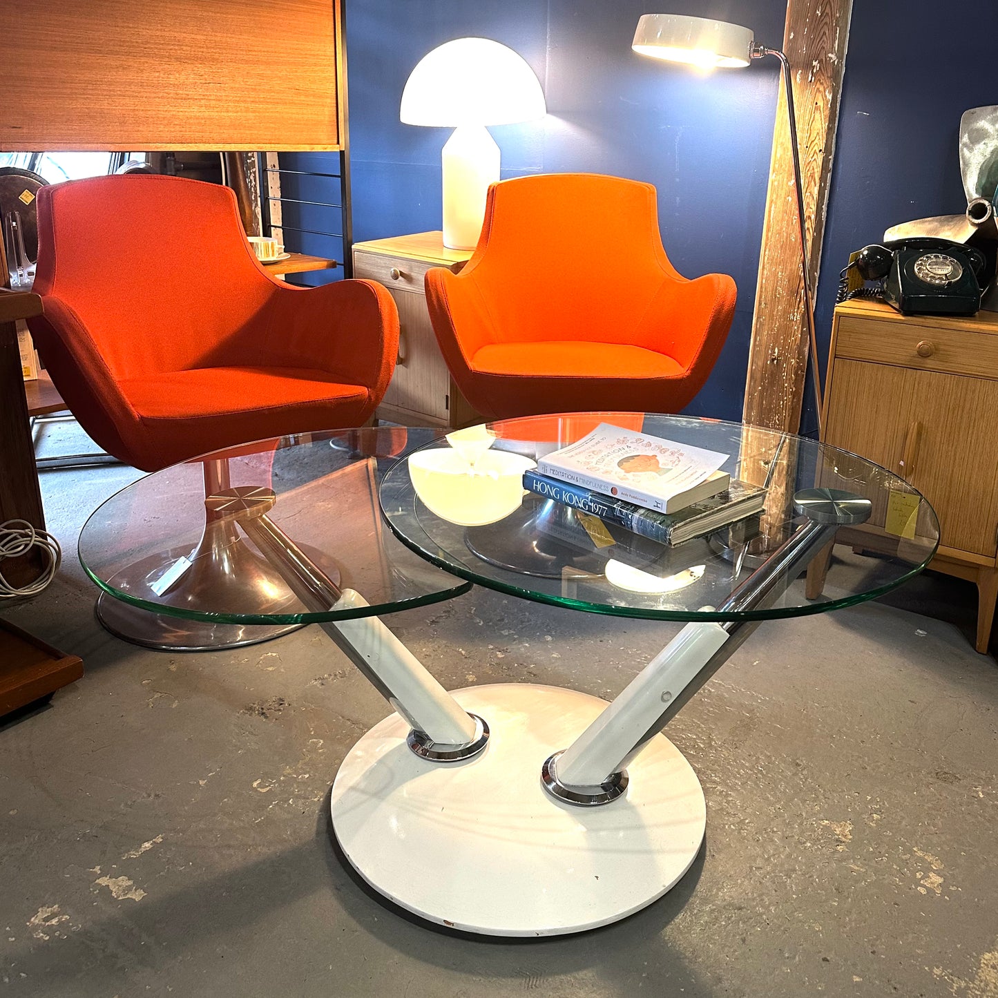Original 1960's 'Tokyo Twist' Anamorphic Coffee Table