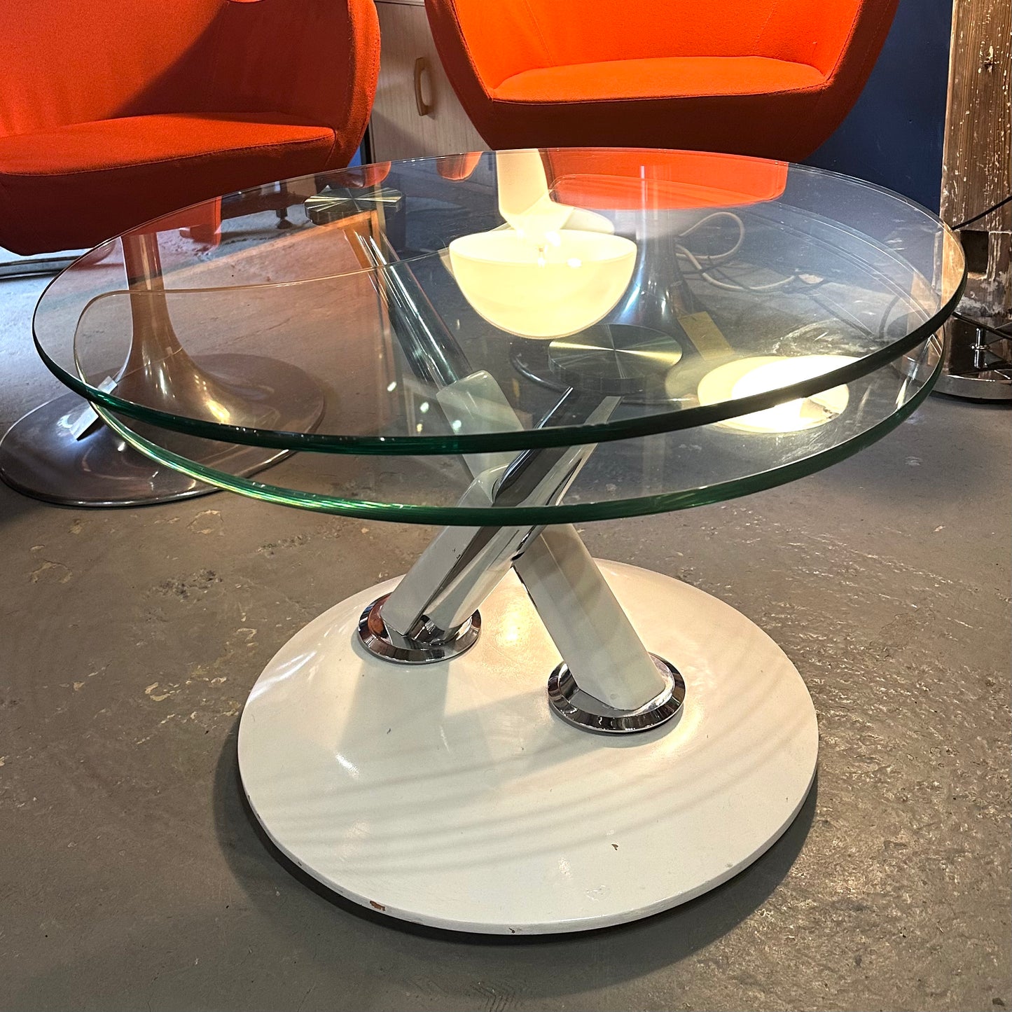 Original 1960's 'Tokyo Twist' Anamorphic Coffee Table