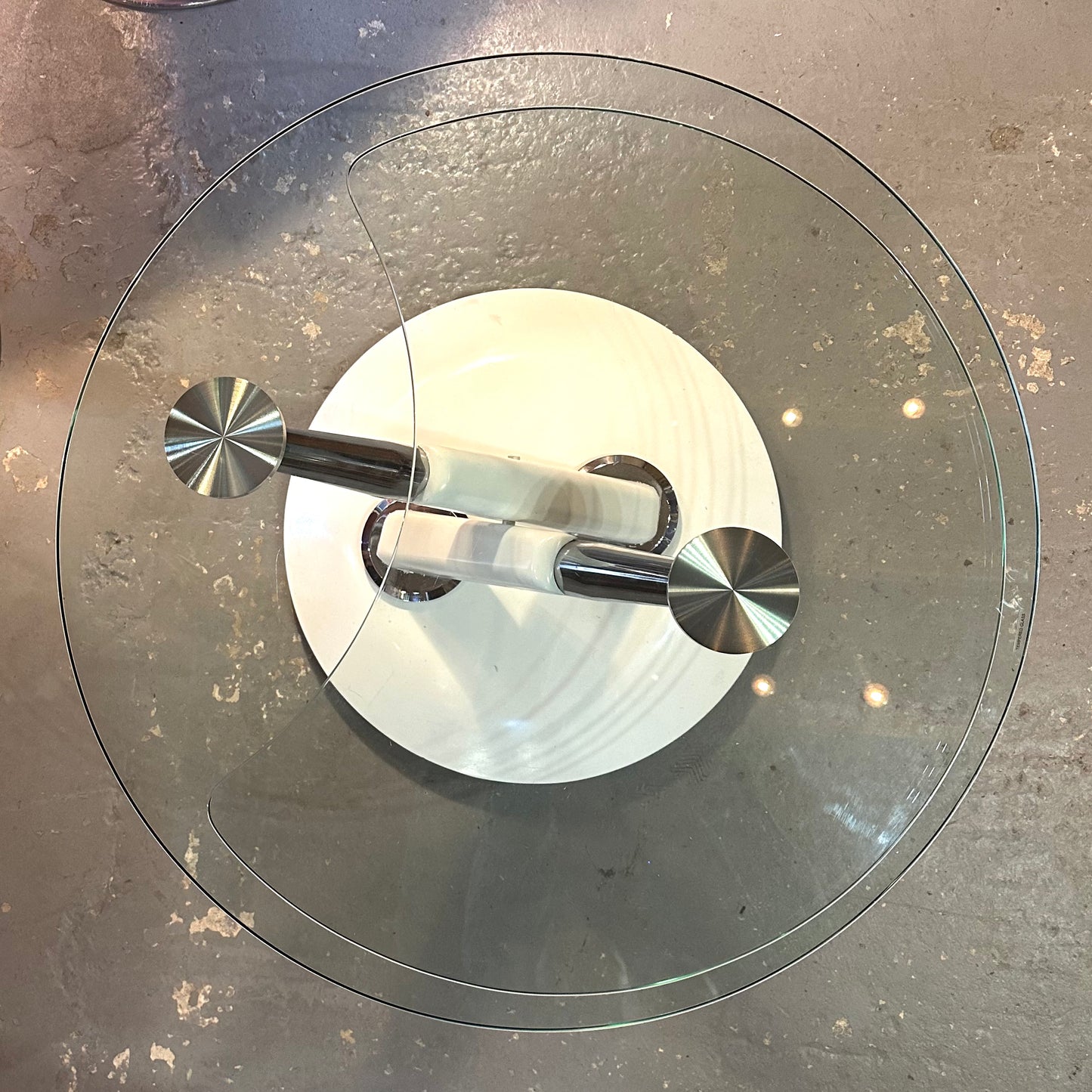 Original 1960's 'Tokyo Twist' Anamorphic Coffee Table