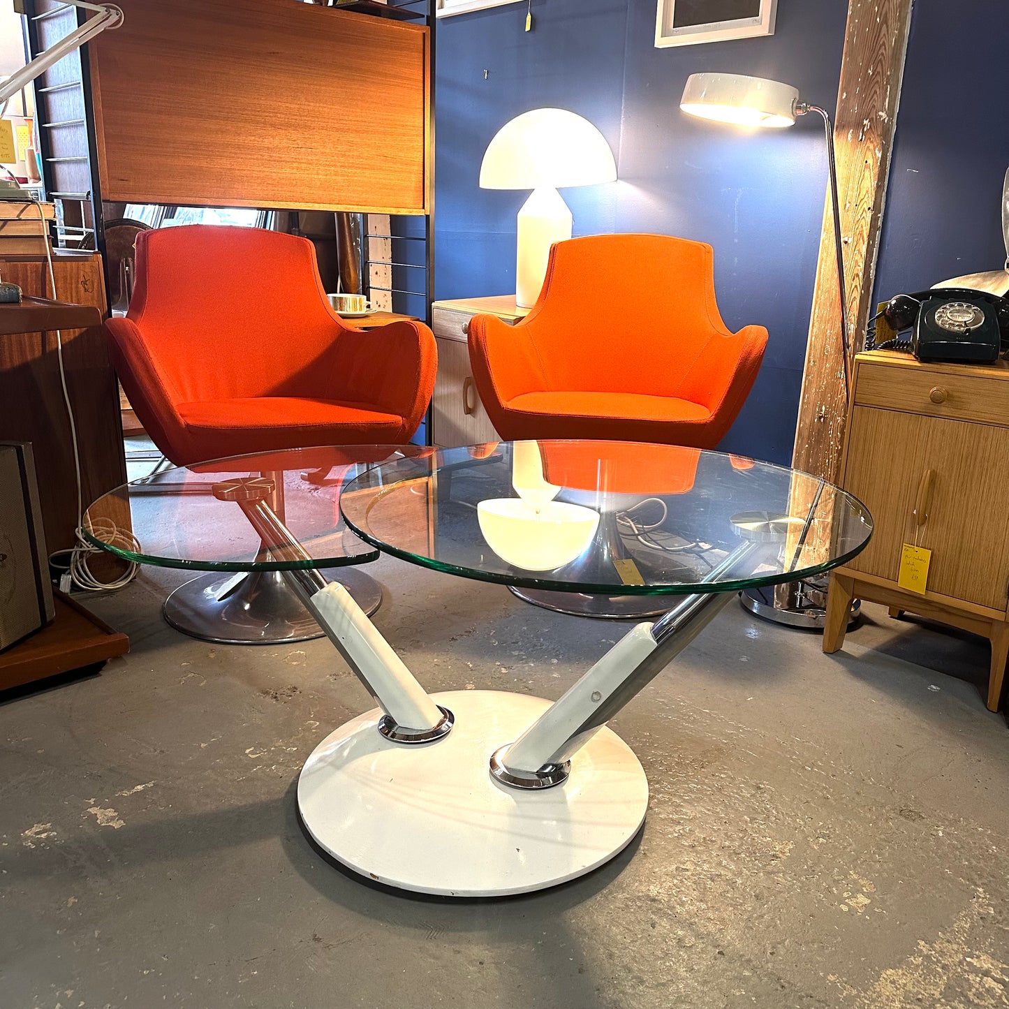 Original 1960's 'Tokyo Twist' Anamorphic Coffee Table