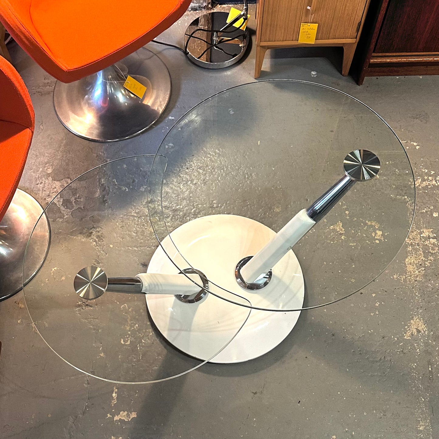 Original 1960's 'Tokyo Twist' Anamorphic Coffee Table