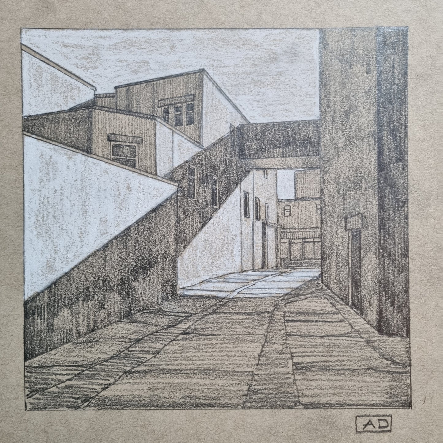Anthony Downie Pencil Sketch / Raffle Ticket