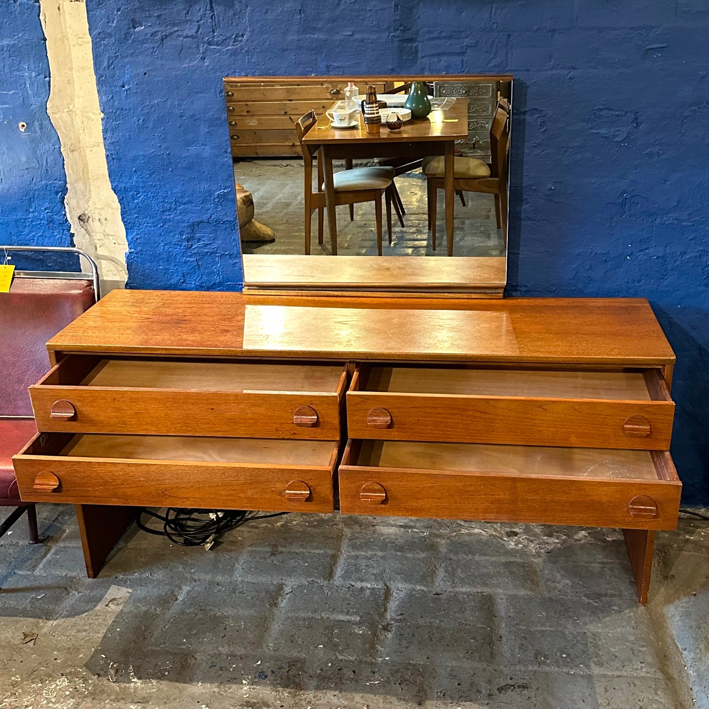 Stylish Vintage Midcentury Dressing Table by Stag